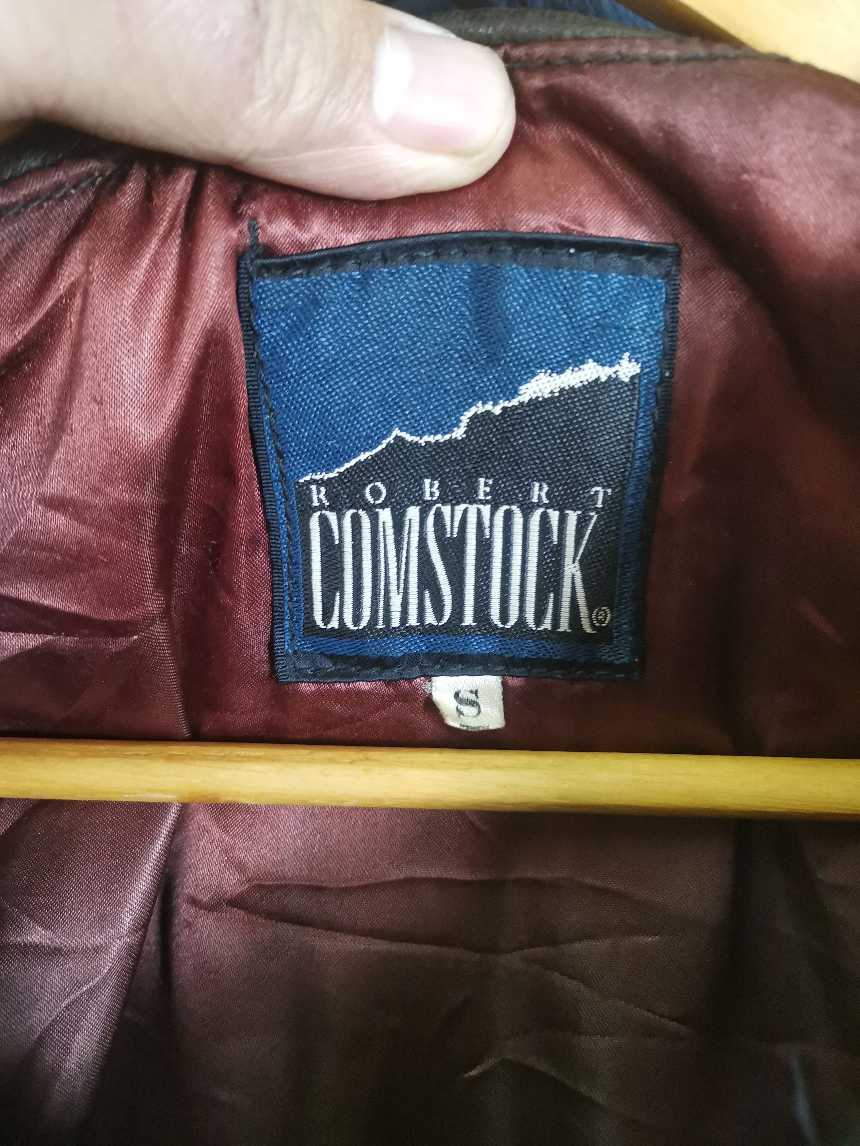 Japanese Brand Vintage 80s Sheep Skin Leather Jacket By Robert Comstock Size US S / EU 44-46 / 1 - 6 Thumbnail