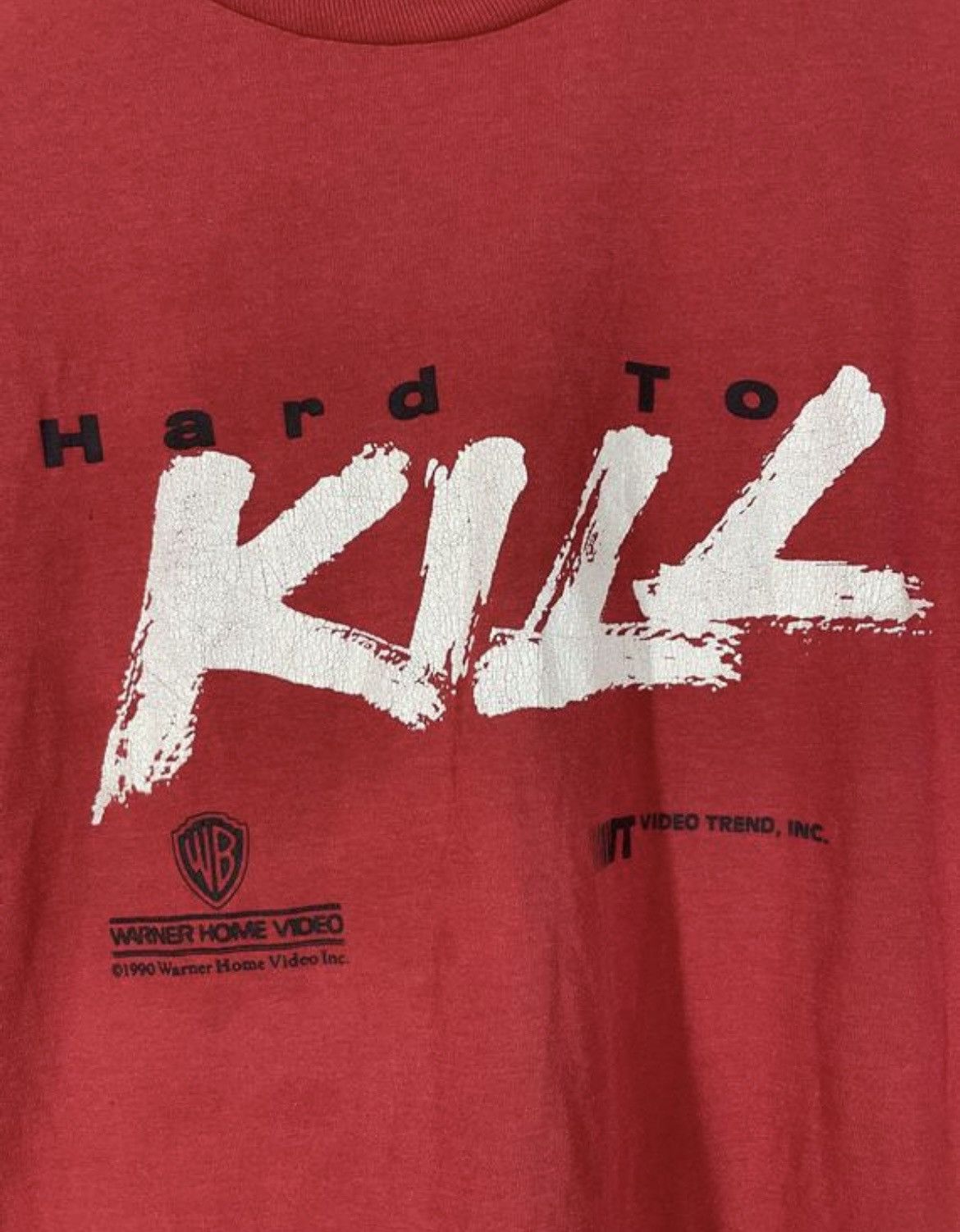 Vintage Vintage 90s Hard To KILL warner home video movie promo tee Size US XL / EU 56 / 4 - 4 Thumbnail