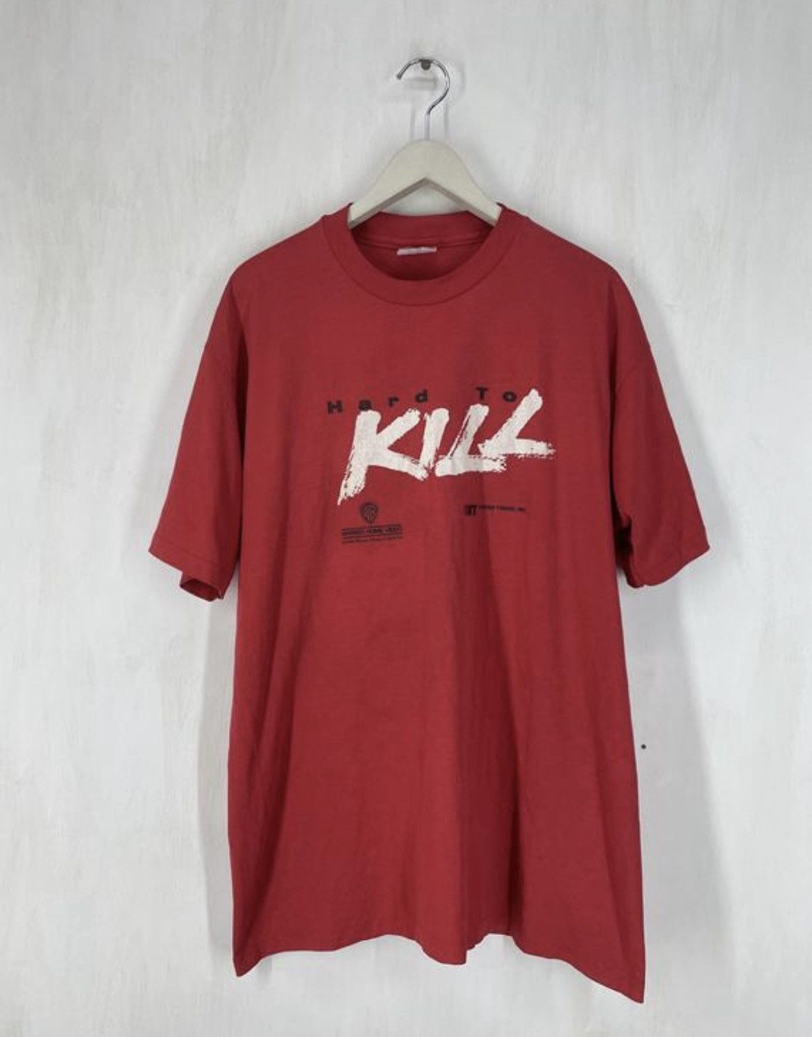 Vintage Vintage 90s Hard To KILL warner home video movie promo tee Size US XL / EU 56 / 4 - 1 Thumbnail
