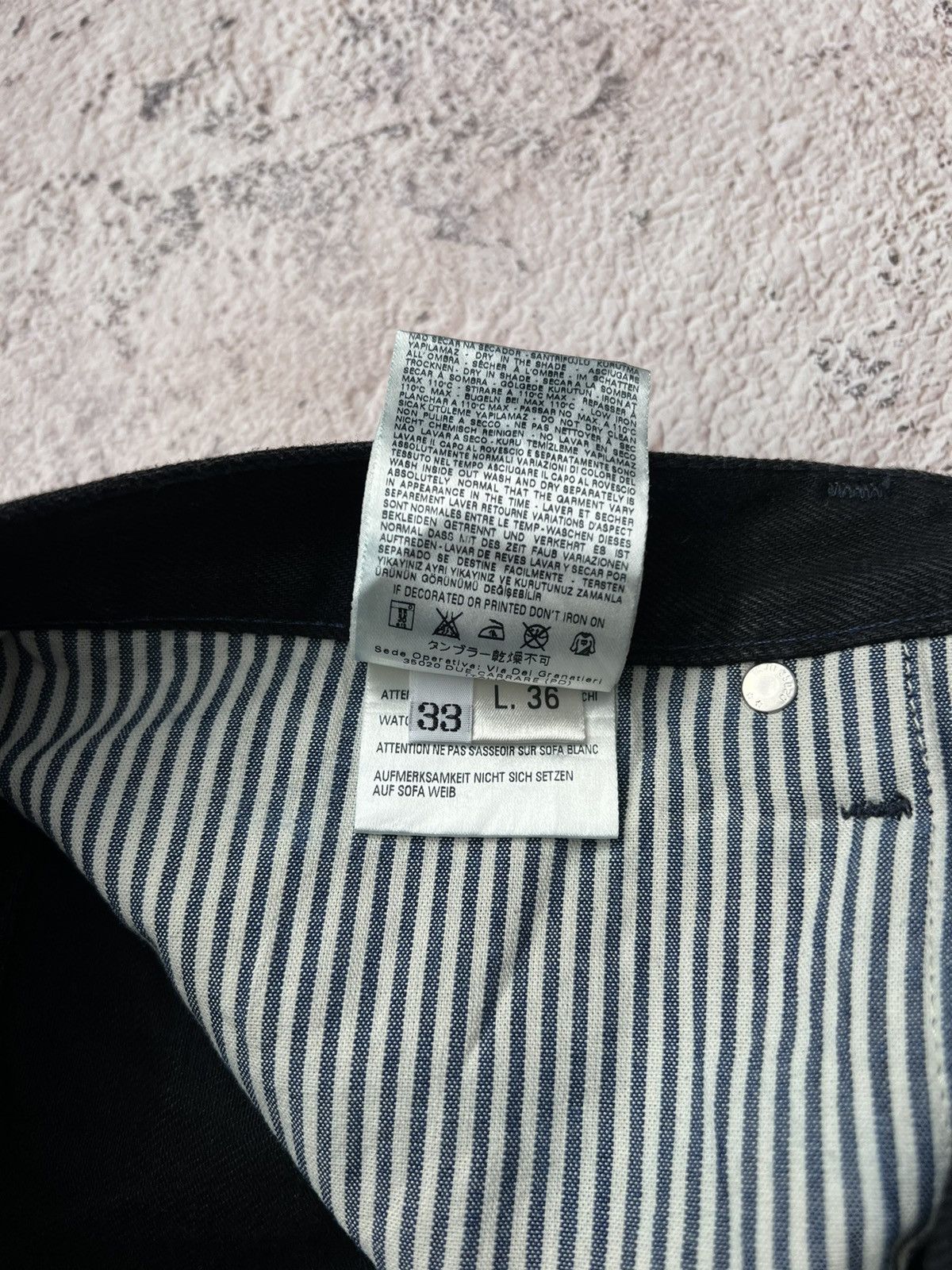 Japanese Brand IMjiT 35020 Italian Selvedge Denim Jeans Size US 33 - 18 Thumbnail