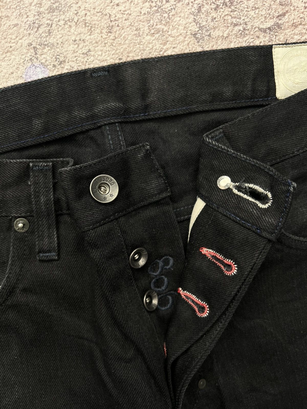 Japanese Brand IMjiT 35020 Italian Selvedge Denim Jeans Size US 33 - 9 Thumbnail