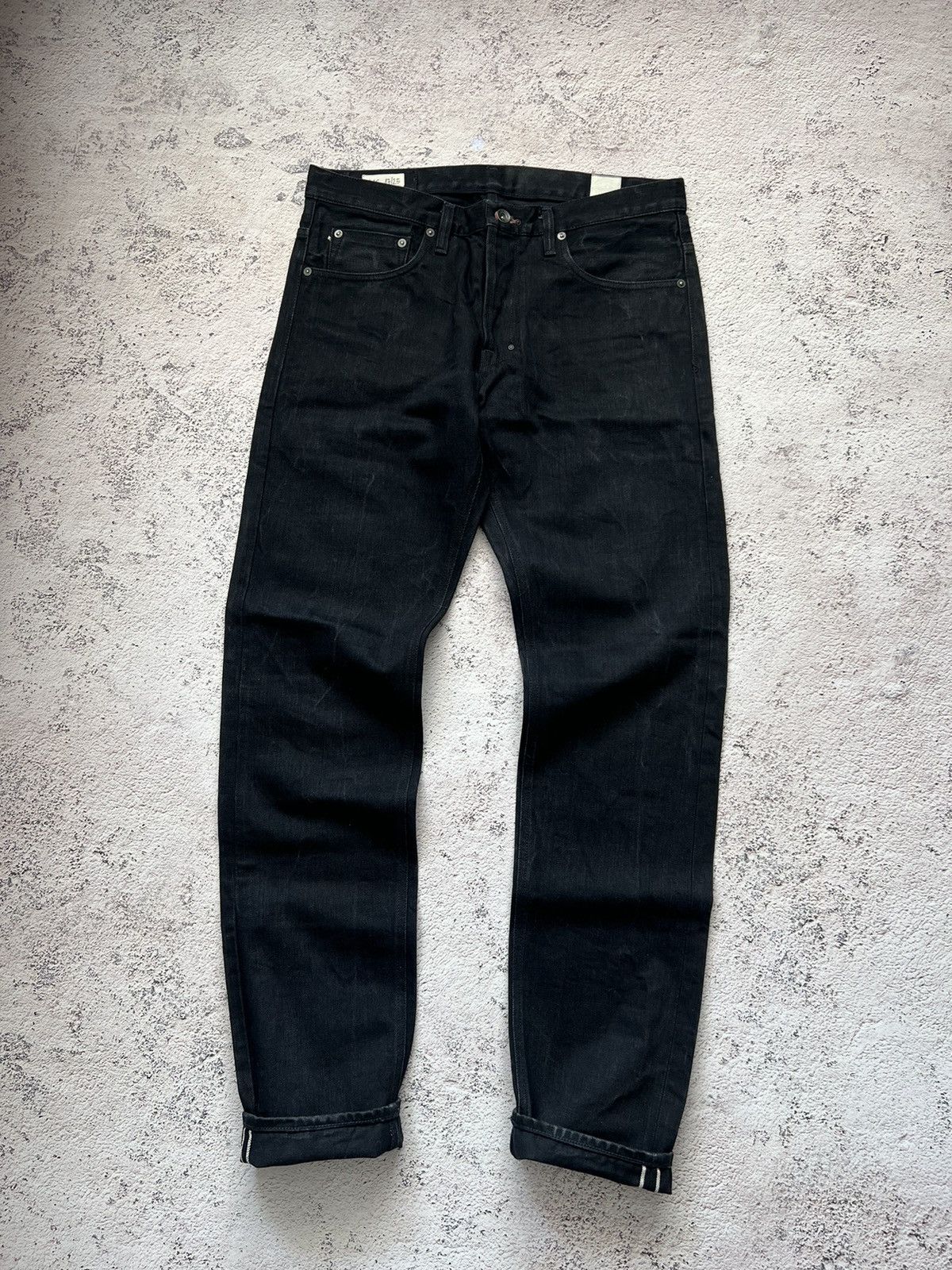 Japanese Brand IMjiT 35020 Italian Selvedge Denim Jeans Size US 33 - 1 Thumbnail