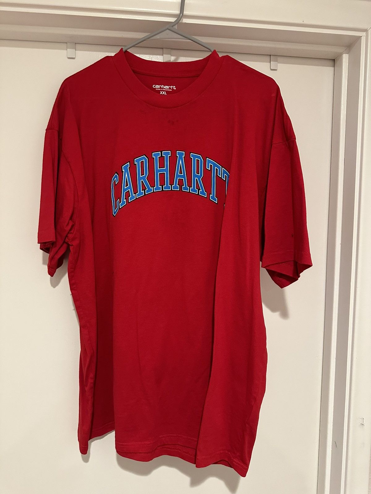 Carhartt × Carhartt Wip Carhartt WIP Red Logo T Shirt Size XXL Size US XL / EU 56 / 4 - 1 Thumbnail