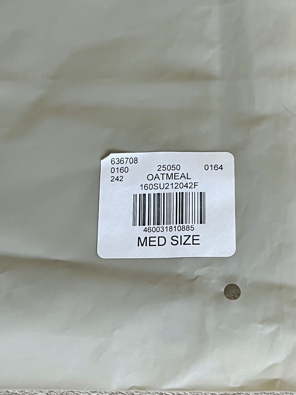 Essentials × Fear of God Fear Of God ESSENTIALS S/S Top (Beige) - Medium Size US M / EU 48-50 / 2 - 8 Thumbnail