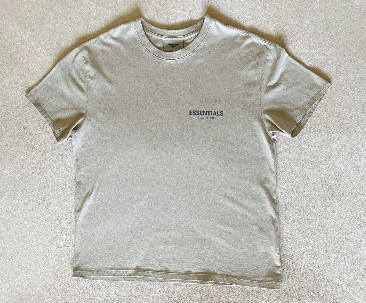 Essentials × Fear of God Fear Of God ESSENTIALS S/S Top (Beige) - Medium Size US M / EU 48-50 / 2 - 3 Thumbnail