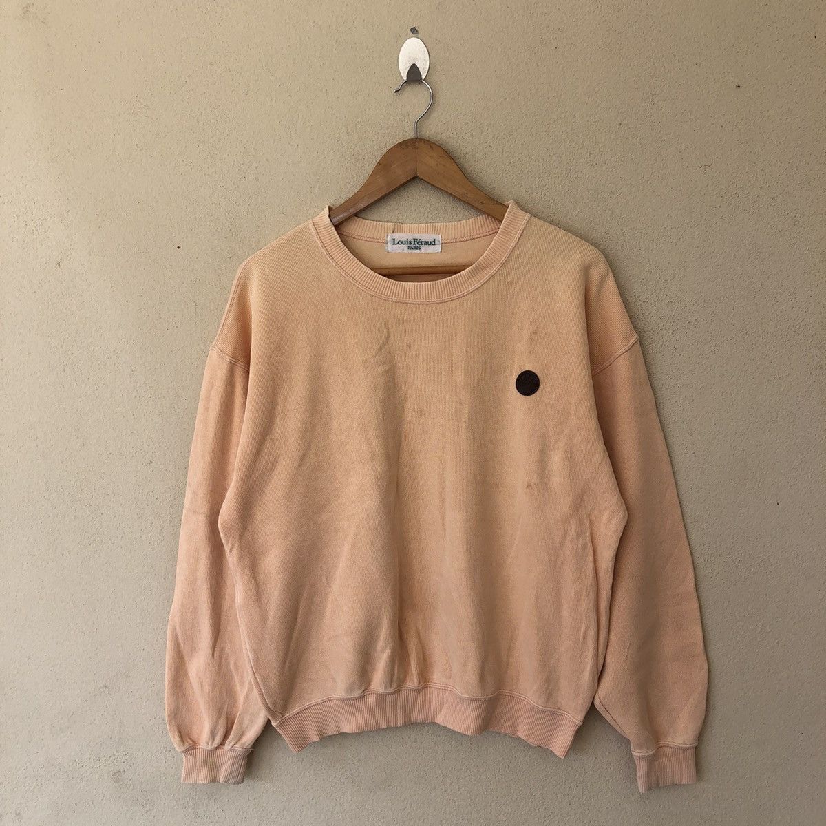 Japanese Brand VINTAGE LOUIS FERAUD PARIS SWEATSHIRT BIG LOGO EMBROIDERED Size US M / EU 48-50 / 2 - 5 Thumbnail