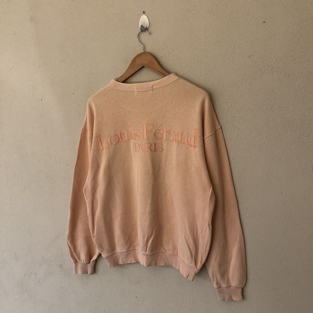 Japanese Brand VINTAGE LOUIS FERAUD PARIS SWEATSHIRT BIG LOGO EMBROIDERED Size US M / EU 48-50 / 2 - 2 Thumbnail