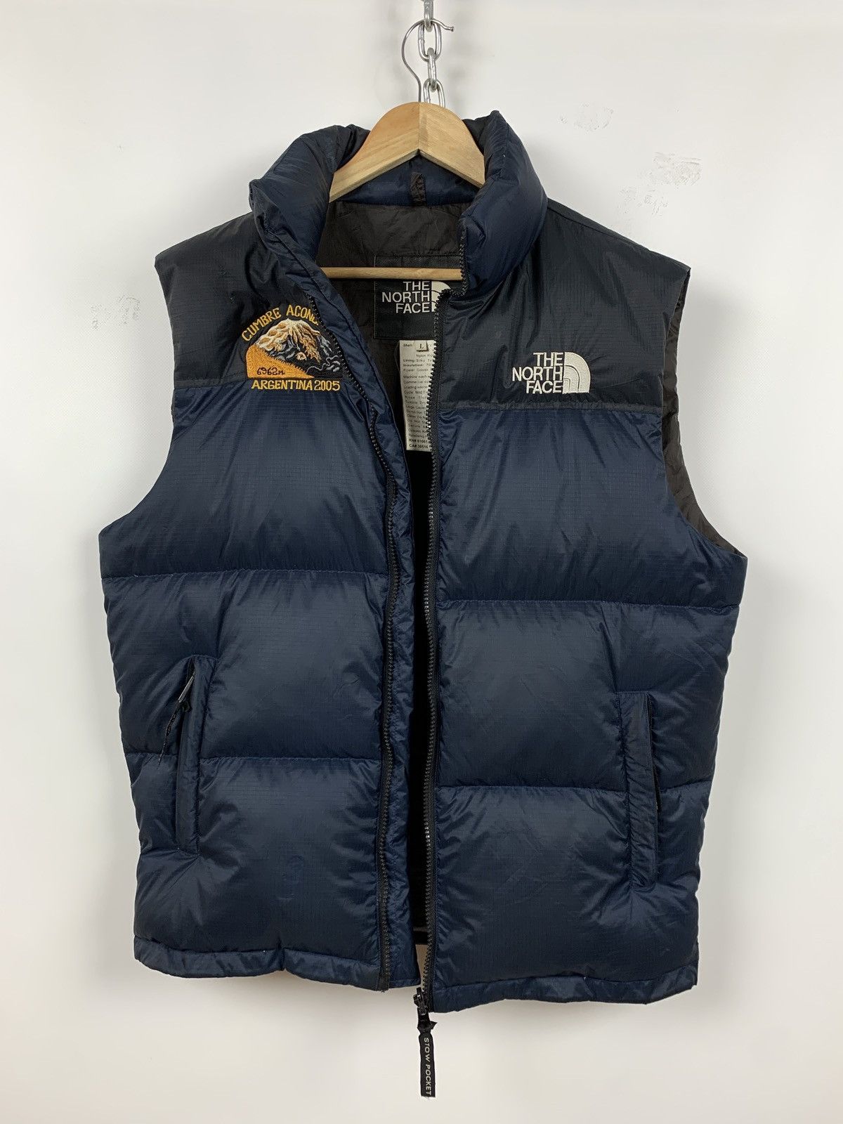 The North Face Vintage The North Face 700 Aconcagua Goose Down Puffer Vest Size US L / EU 52-54 / 3 - 3 Thumbnail