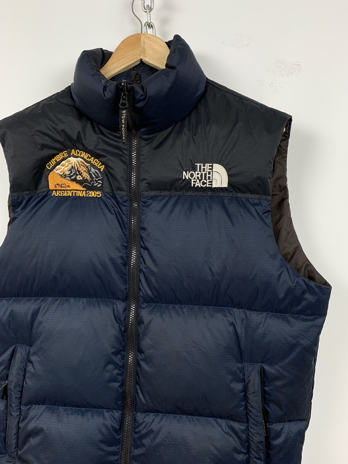 The North Face Vintage The North Face 700 Aconcagua Goose Down Puffer Vest Size US L / EU 52-54 / 3 - 4 Thumbnail