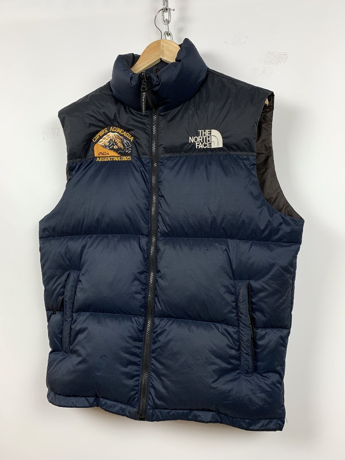 The North Face Vintage The North Face 700 Aconcagua Goose Down Puffer Vest Size US L / EU 52-54 / 3 - 6 Thumbnail