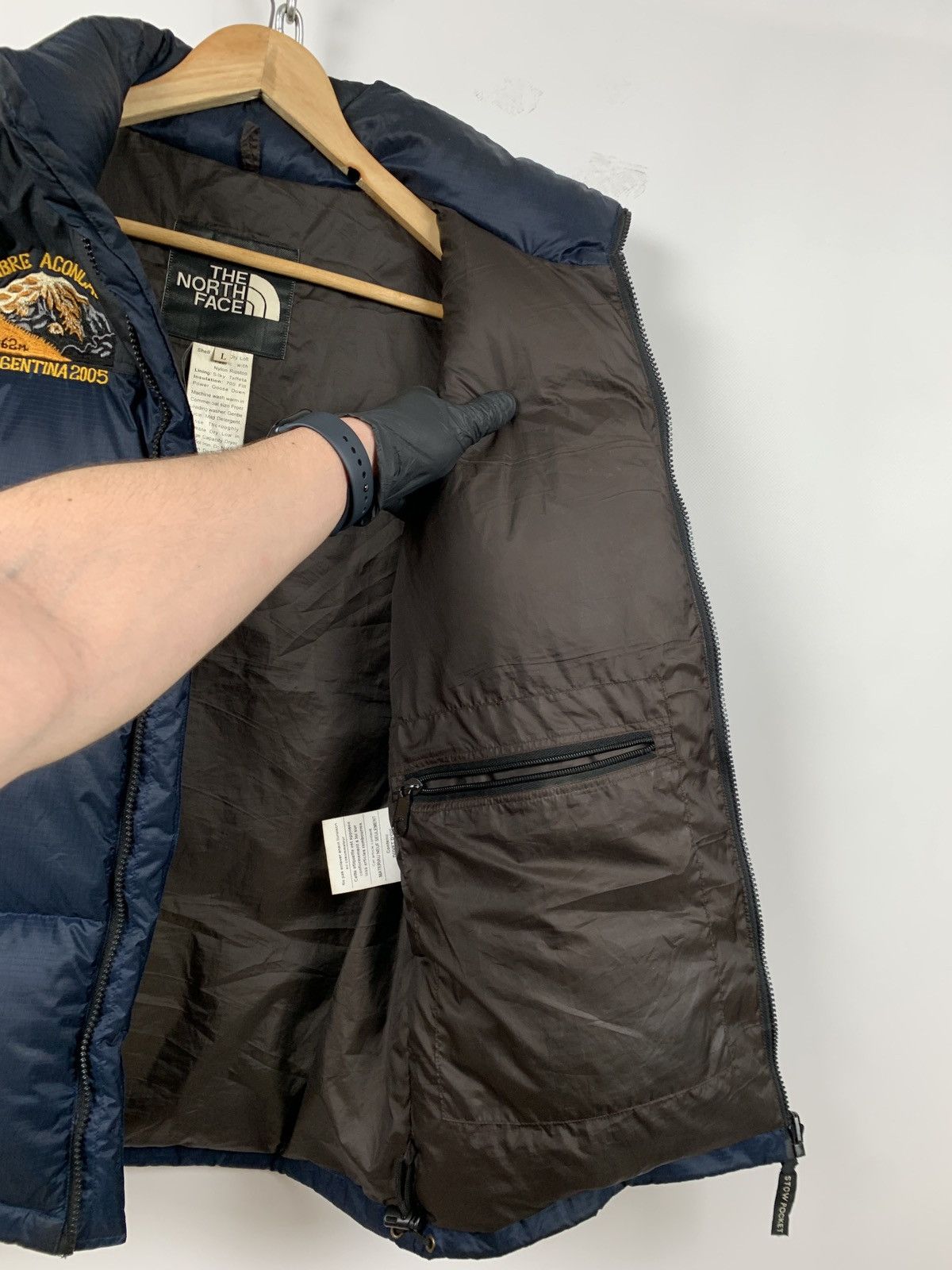 The North Face Vintage The North Face 700 Aconcagua Goose Down Puffer Vest Size US L / EU 52-54 / 3 - 18 Thumbnail