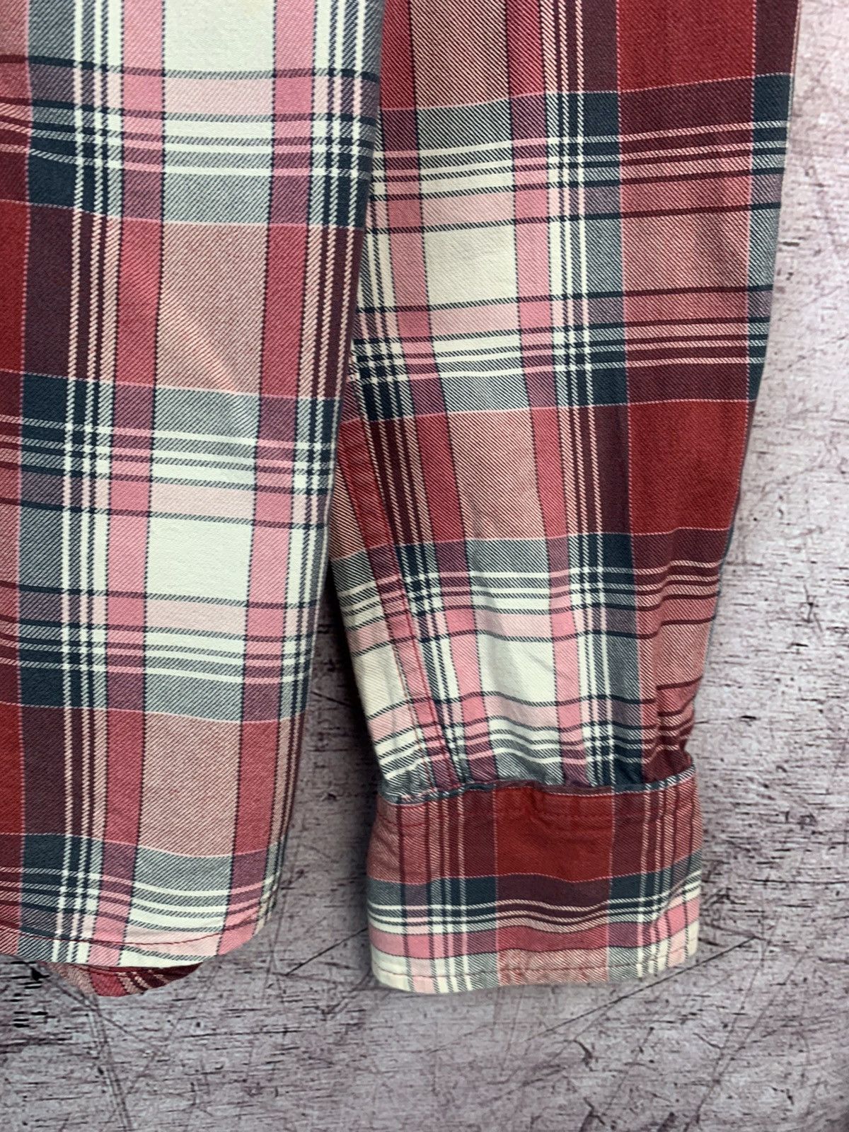 Flannel × Superdry × Vintage Vintage Superdry Flannel Plaid Pocket Shirt Travis style Size US S / EU 44-46 / 1 - 4 Thumbnail