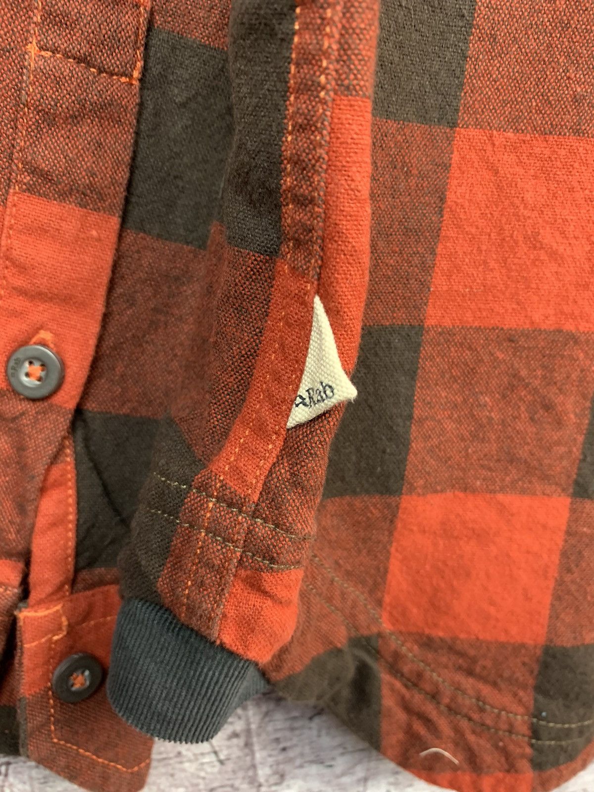 Flannel × Rab Vintage RAB Mens Flannel Shirt Travis Scott Style Size US S / EU 44-46 / 1 - 7 Thumbnail
