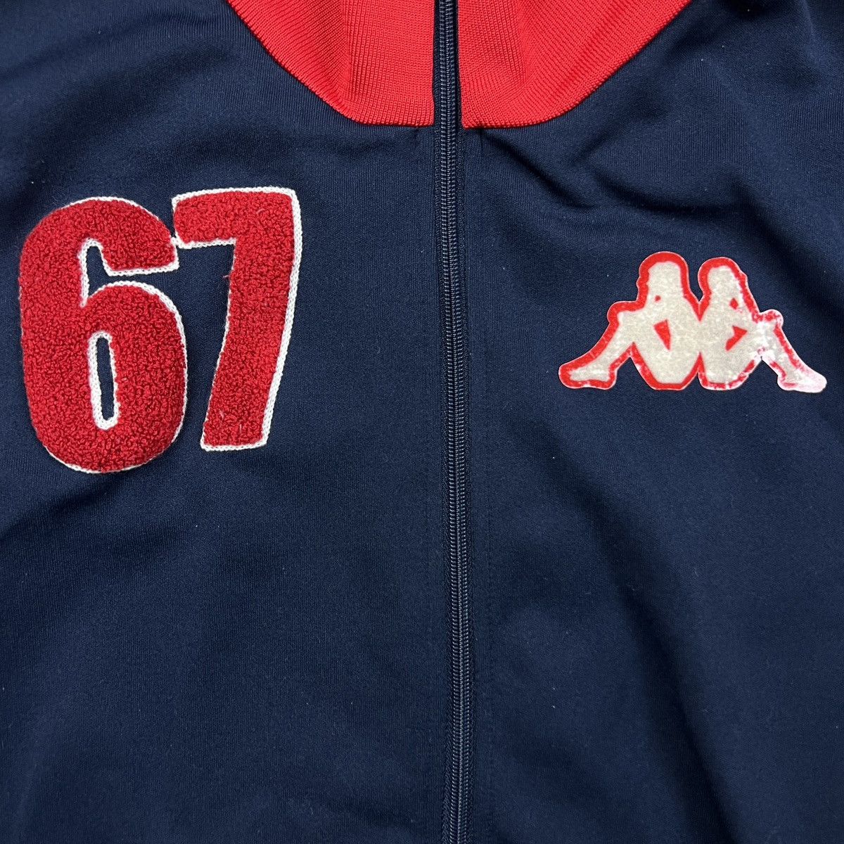Kappa Vintage Kappa Track Jacket 67 Patch 90s Full Zip Sweatshirt Size US M / EU 48-50 / 2 - 2 Thumbnail