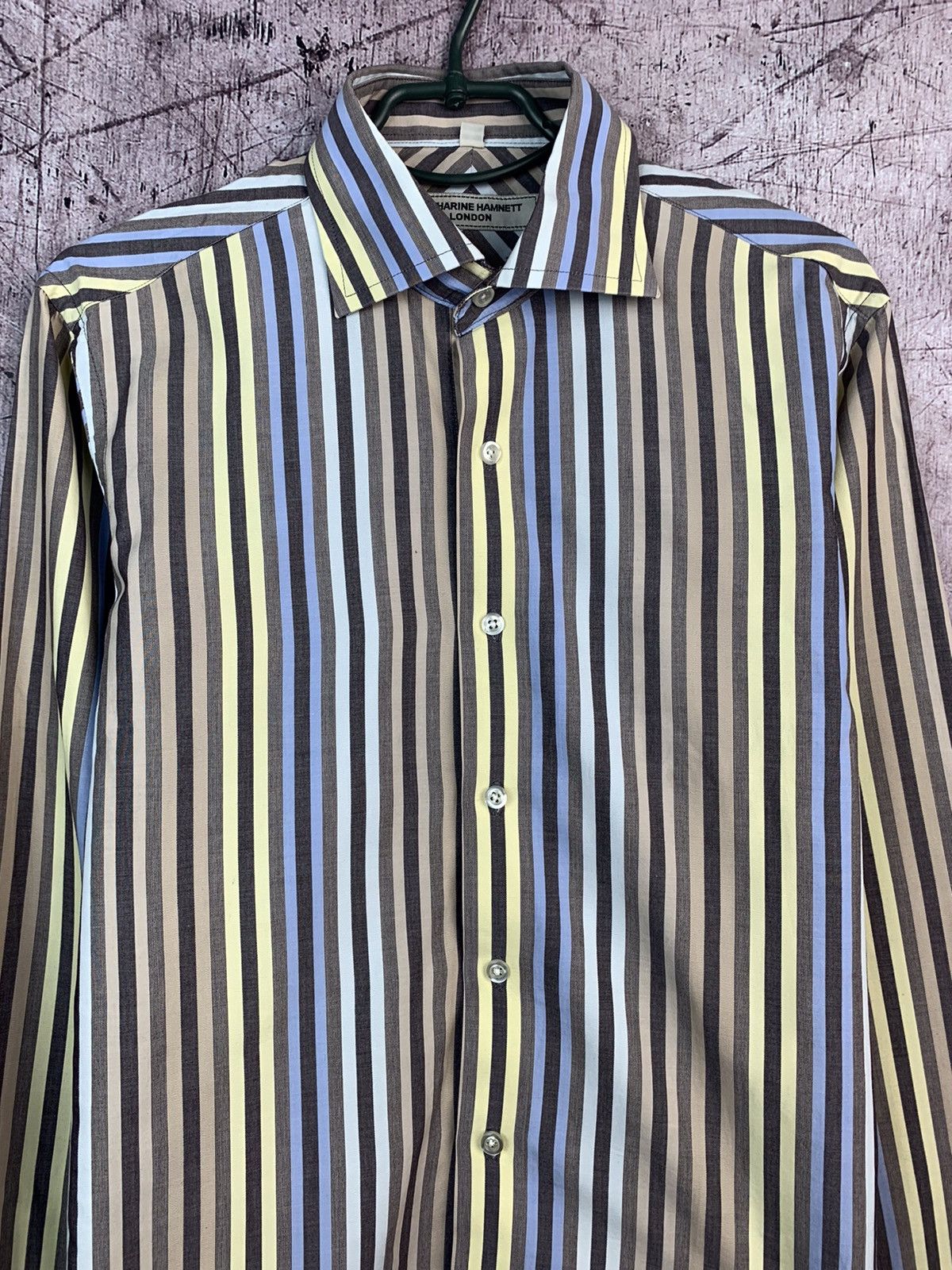 Katharine Hamnett London Vintage Katharine Hamnett London Shirt Size US L / EU 52-54 / 3 - 5 Thumbnail