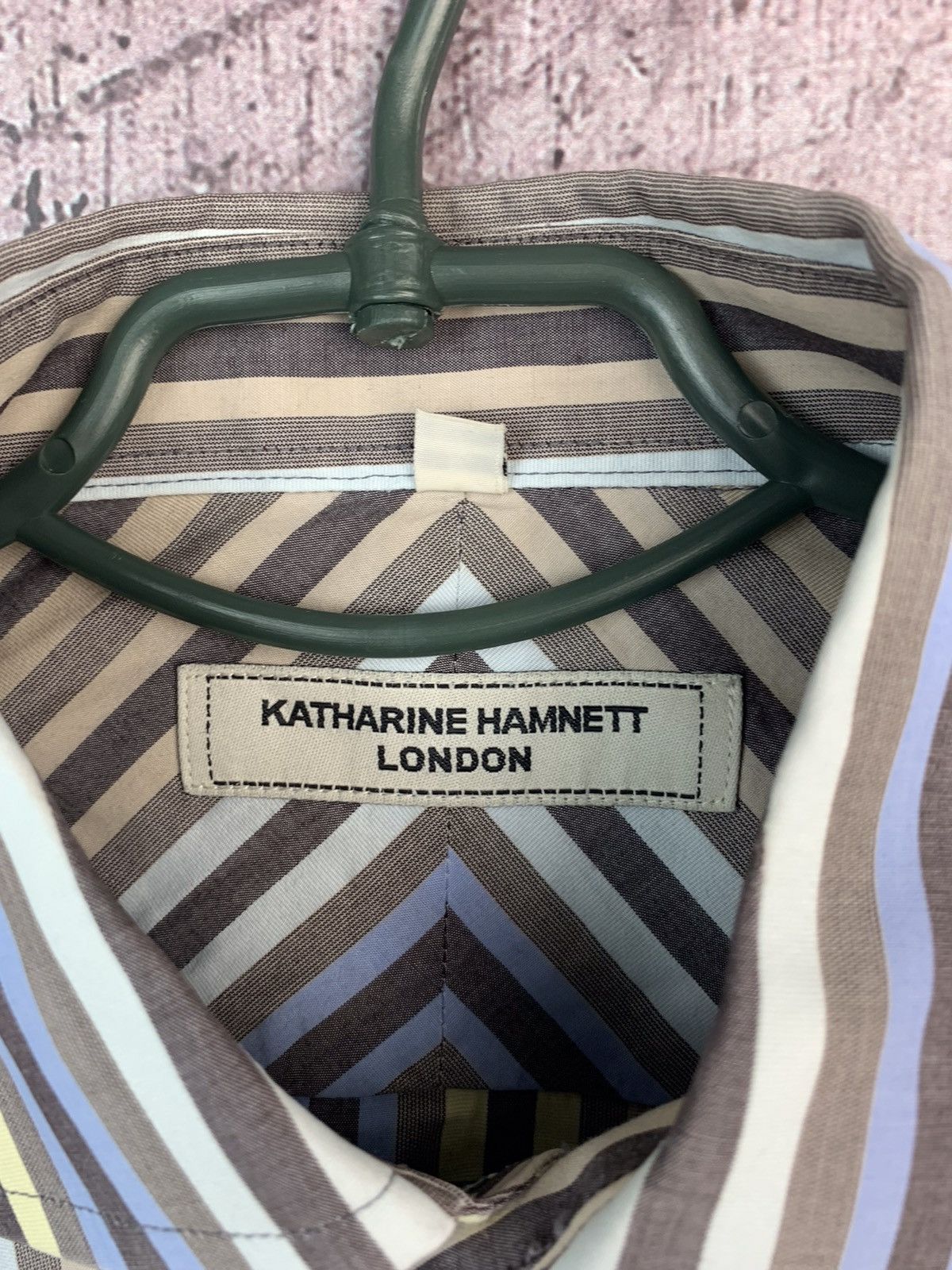 Katharine Hamnett London Vintage Katharine Hamnett London Shirt Size US L / EU 52-54 / 3 - 7 Thumbnail