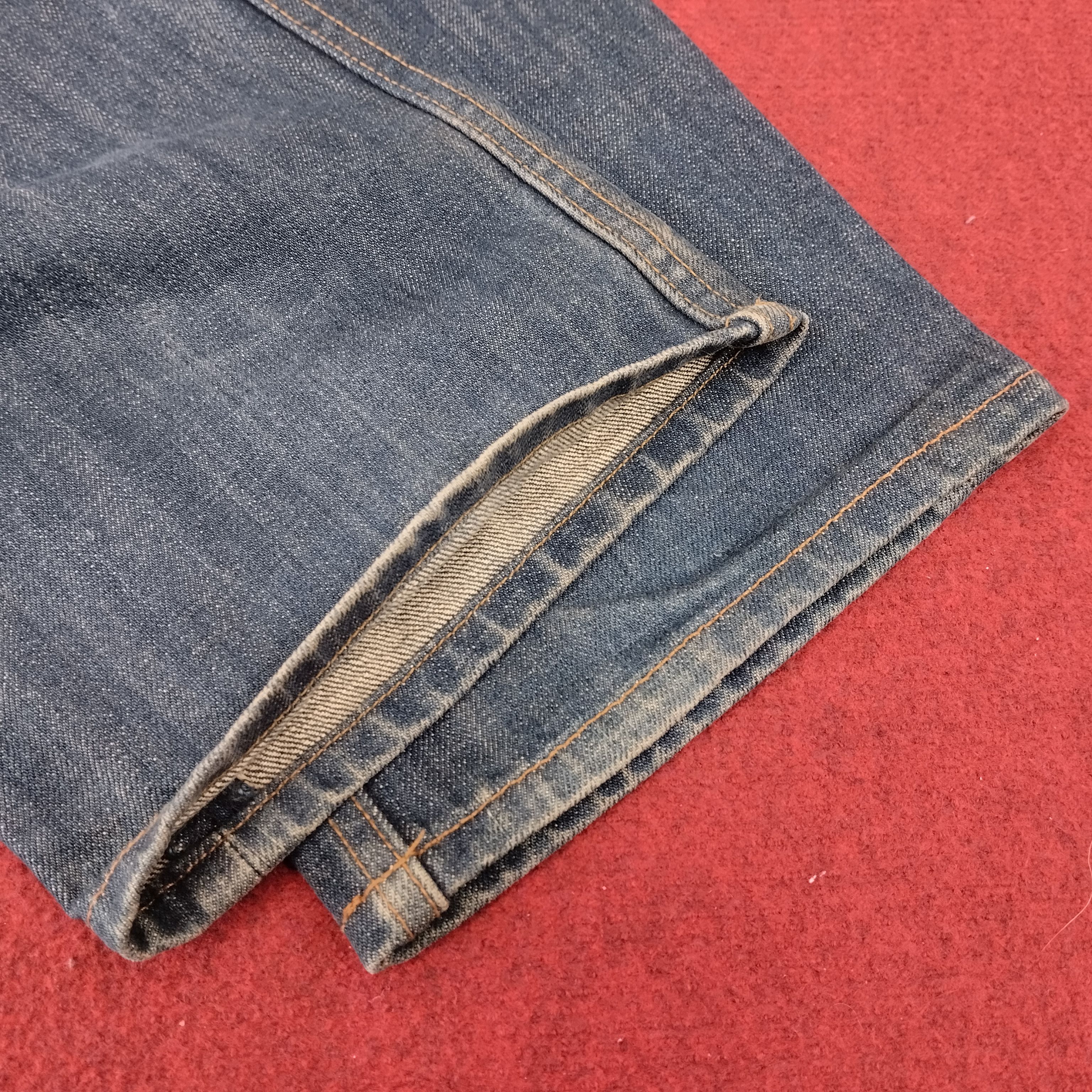 Beams Plus Beams Boy Monogram Pocket Design Vintage Denim Jeans Size US 34 / EU 50 - 15 Thumbnail