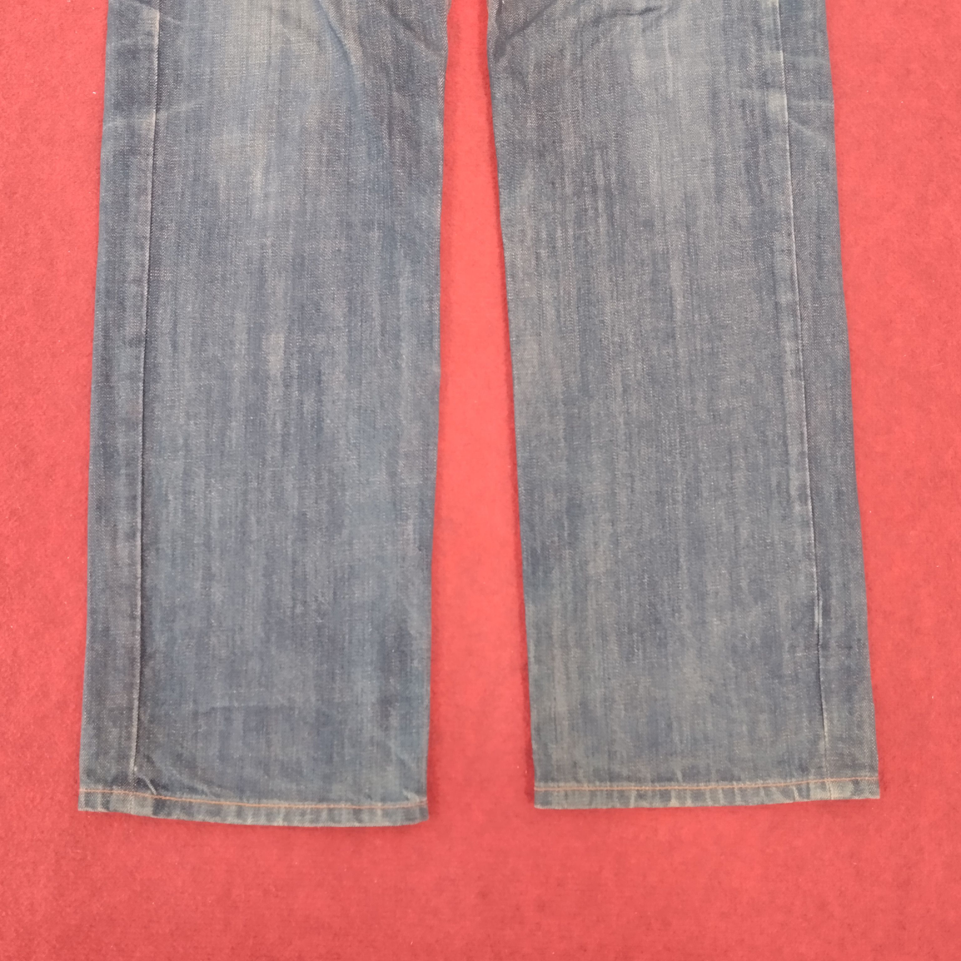 Beams Plus Beams Boy Monogram Pocket Design Vintage Denim Jeans Size US 34 / EU 50 - 6 Thumbnail