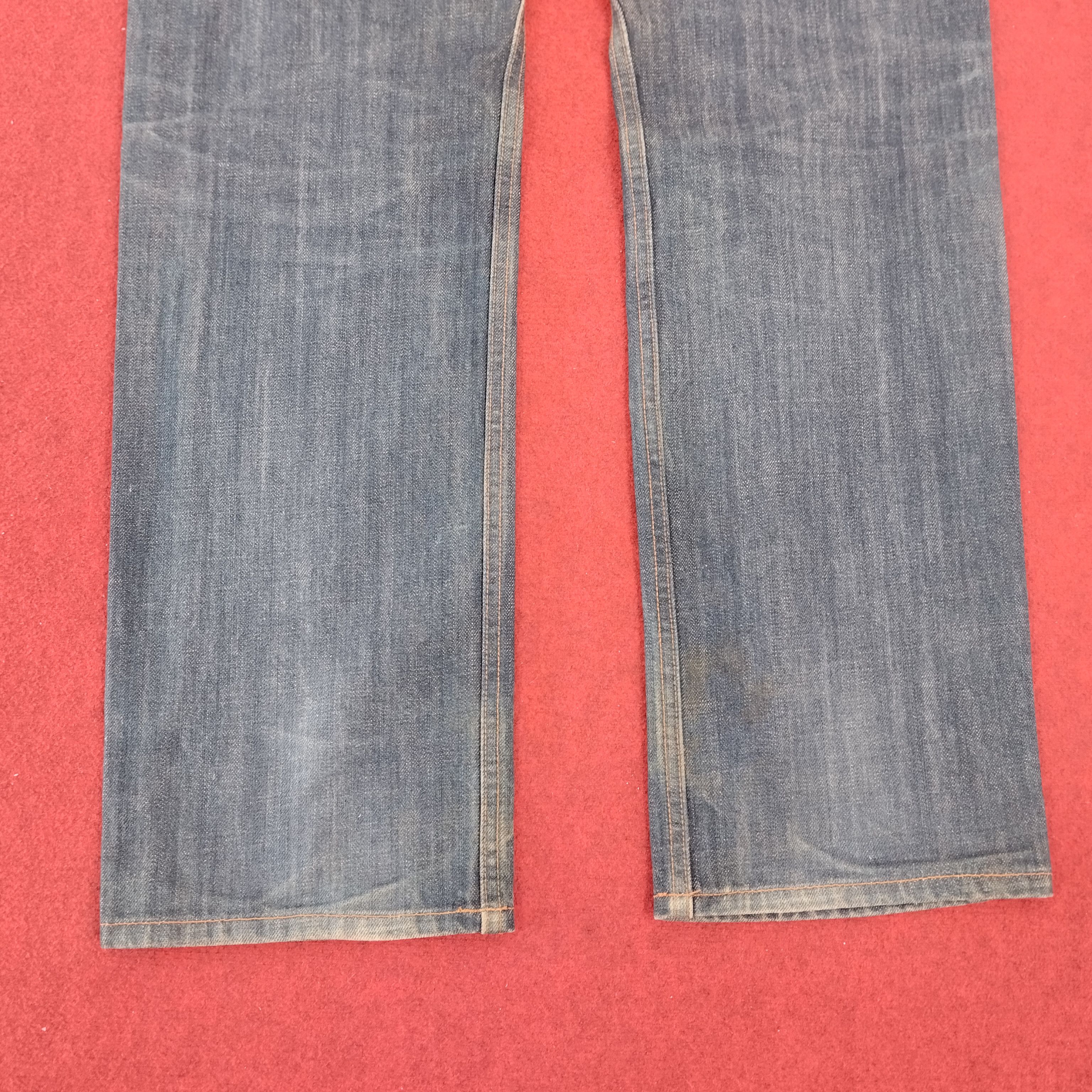 Beams Plus Beams Boy Monogram Pocket Design Vintage Denim Jeans Size US 34 / EU 50 - 3 Thumbnail