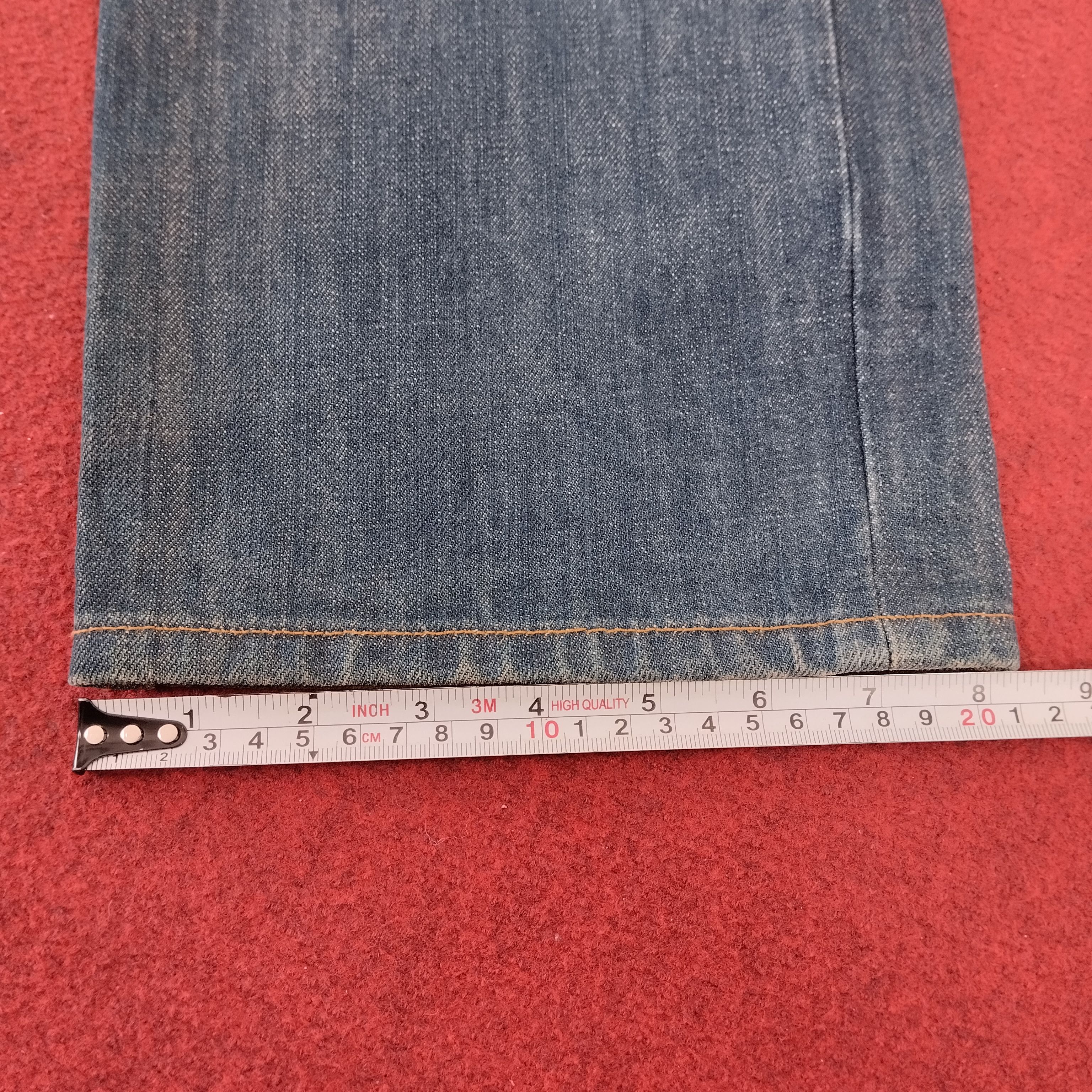 Beams Plus Beams Boy Monogram Pocket Design Vintage Denim Jeans Size US 34 / EU 50 - 20 Thumbnail