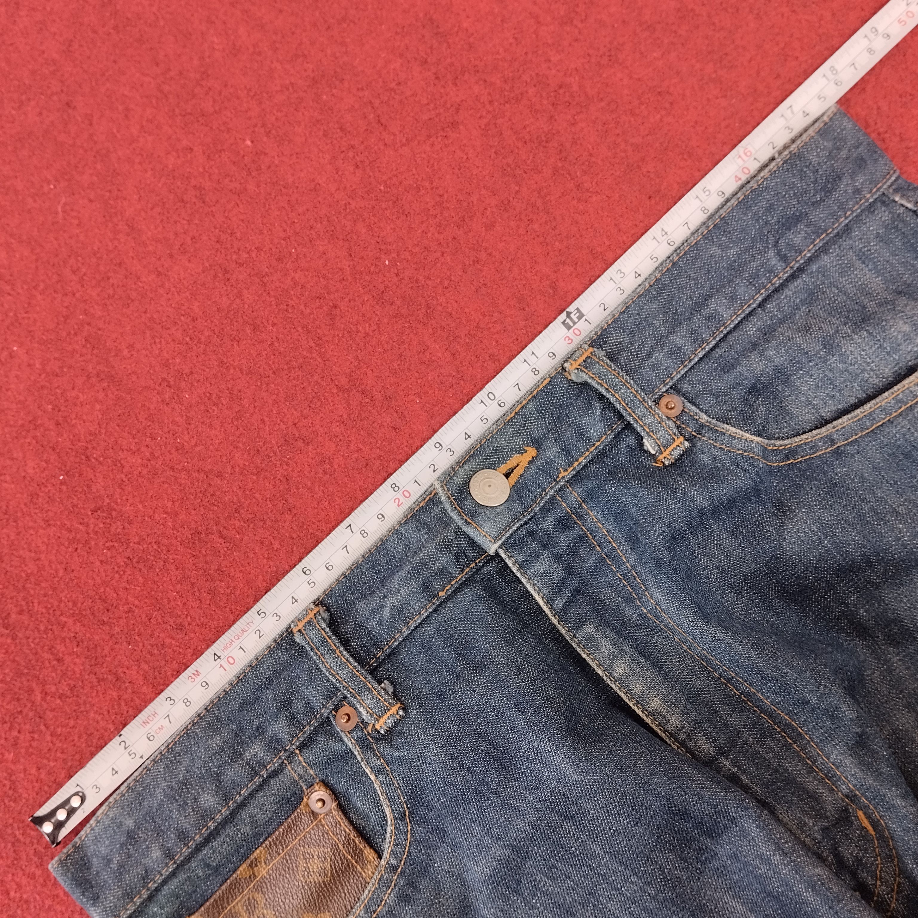 Beams Plus Beams Boy Monogram Pocket Design Vintage Denim Jeans Size US 34 / EU 50 - 16 Thumbnail