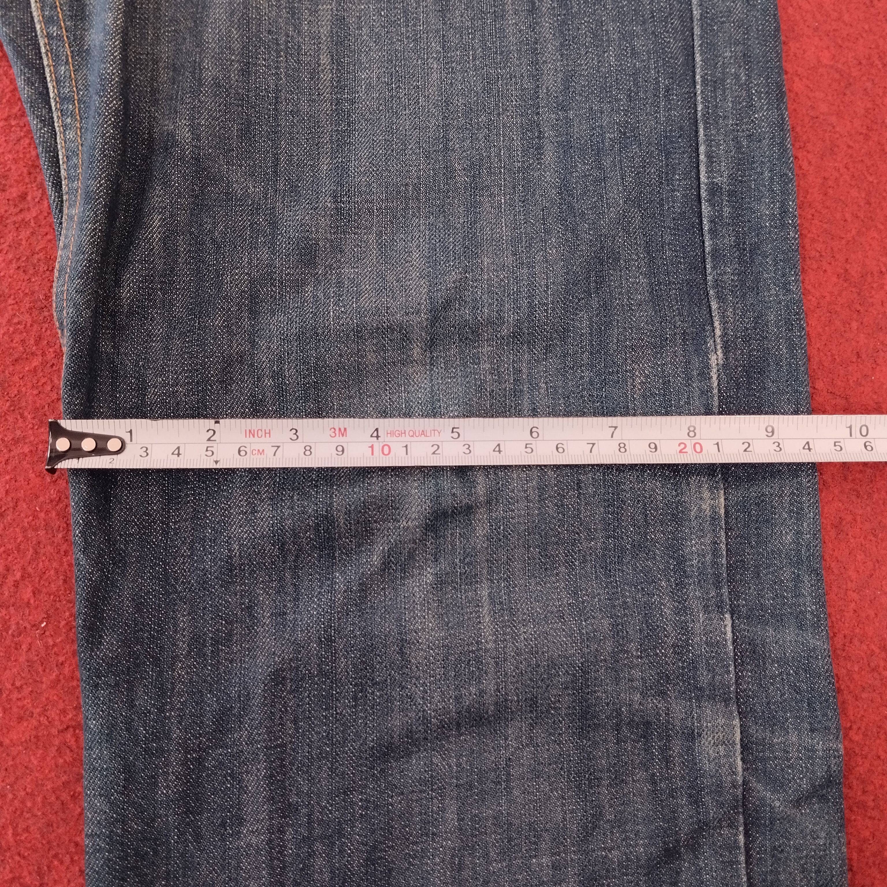 Beams Plus Beams Boy Monogram Pocket Design Vintage Denim Jeans Size US 34 / EU 50 - 19 Thumbnail