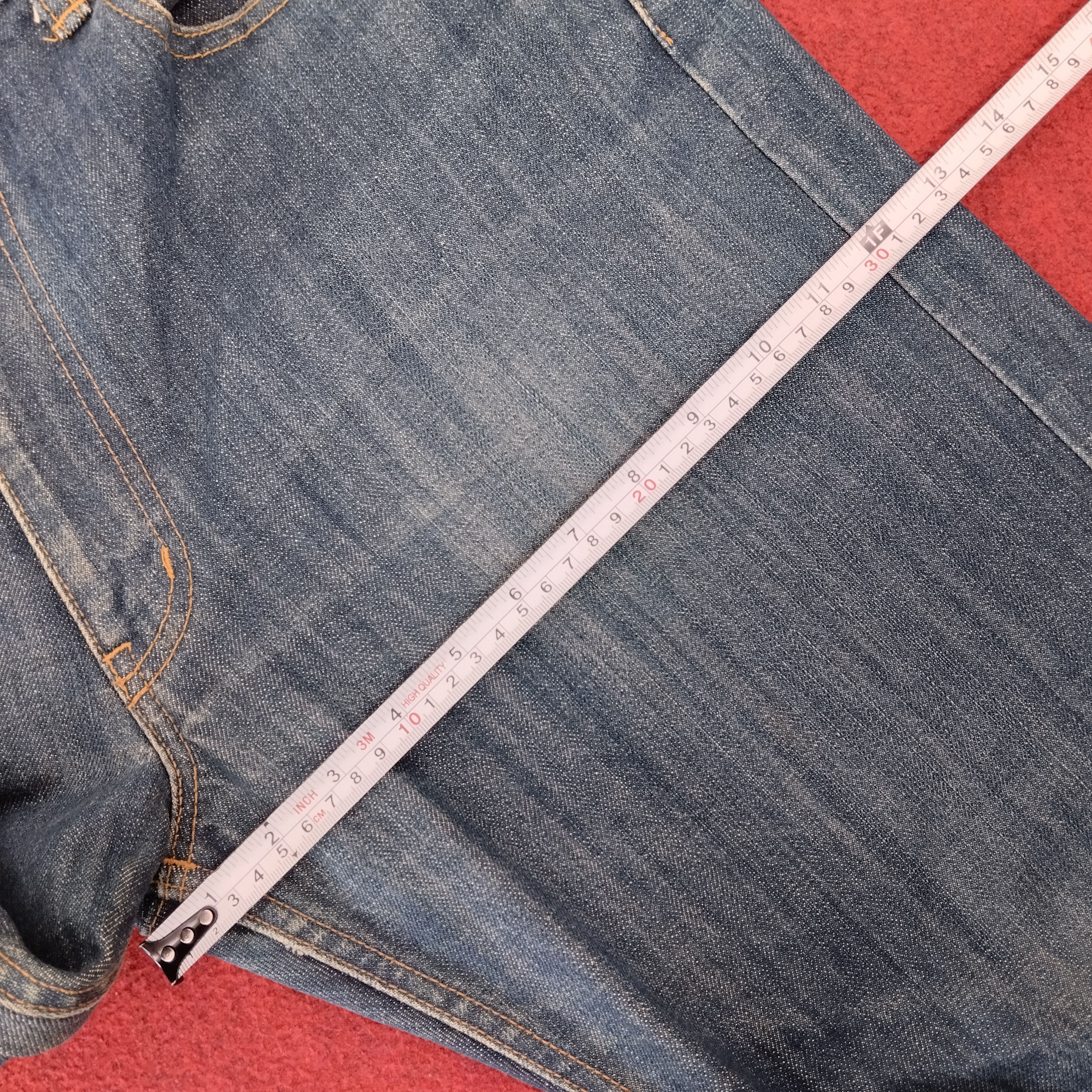 Beams Plus Beams Boy Monogram Pocket Design Vintage Denim Jeans Size US 34 / EU 50 - 18 Thumbnail