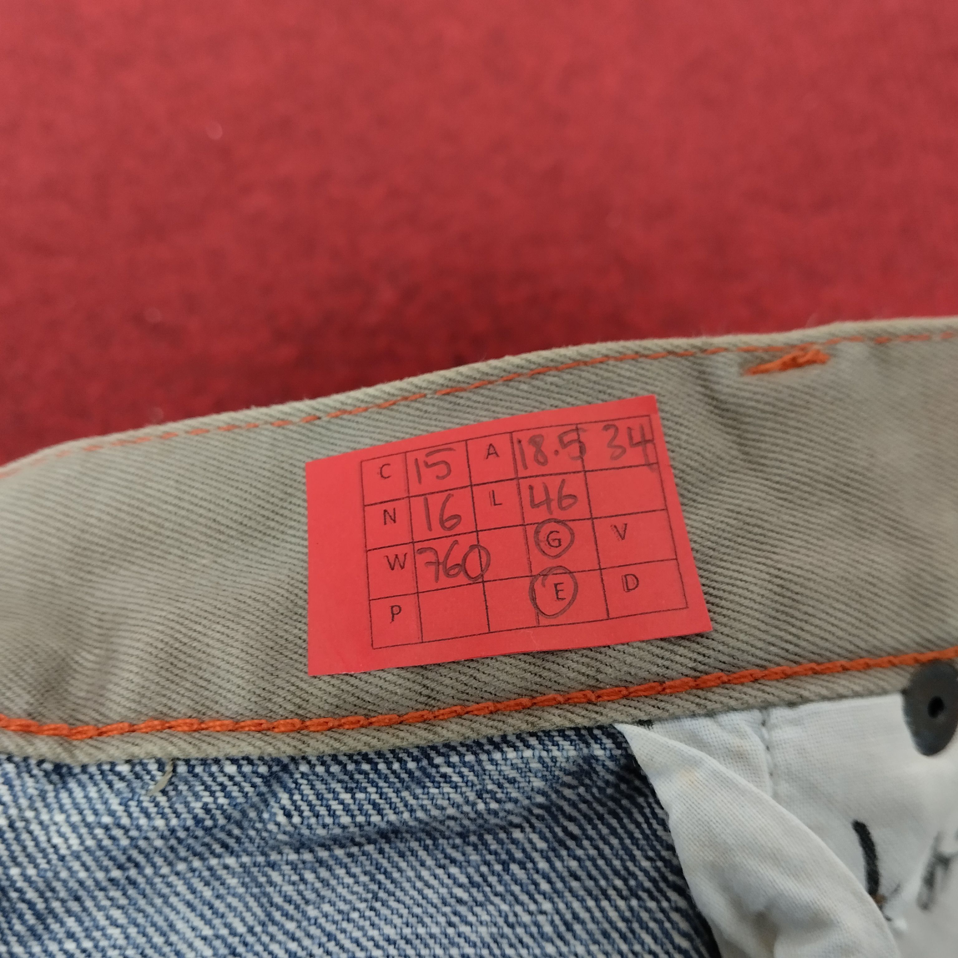 Japanese Brand Phat Farm Patchwork Style Distressed Denim Jeans dp1 Size US 37 - 12 Thumbnail