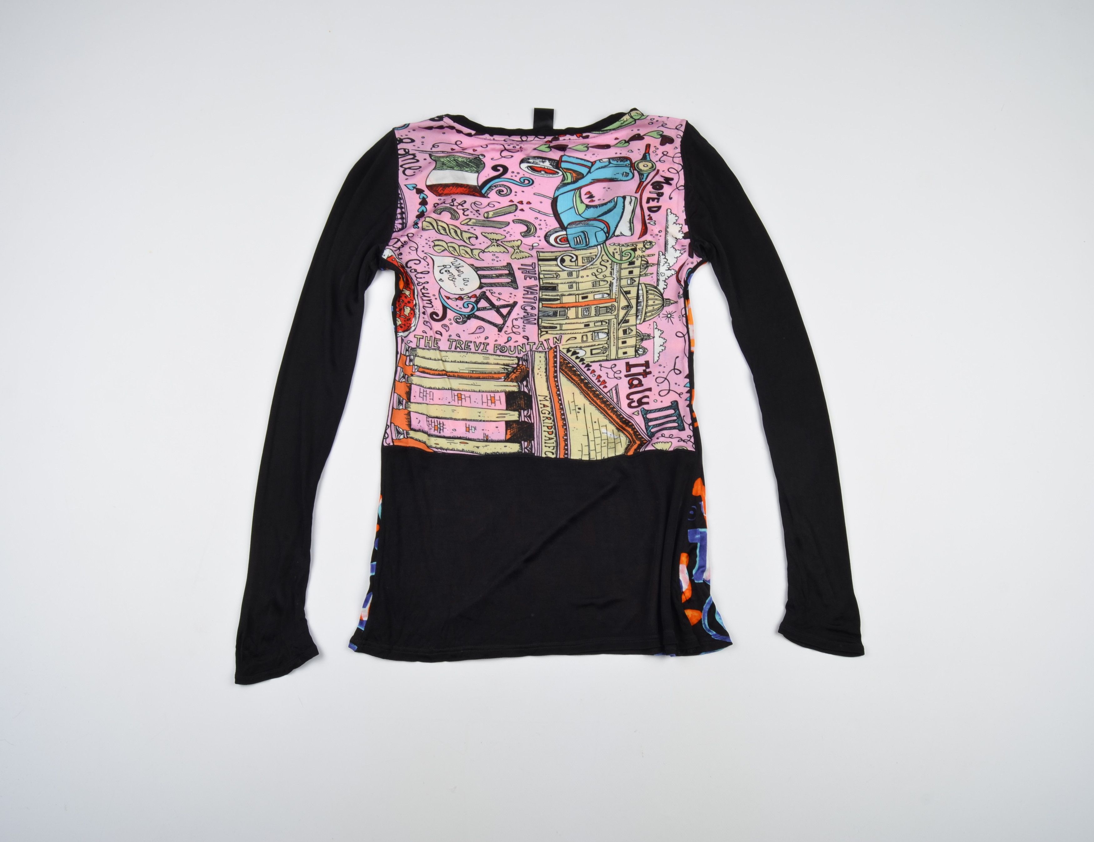 Other Vintage Custo Barcelona Printed Longsleeve Size M / US 6-8 / IT 42-44 - 9 Thumbnail