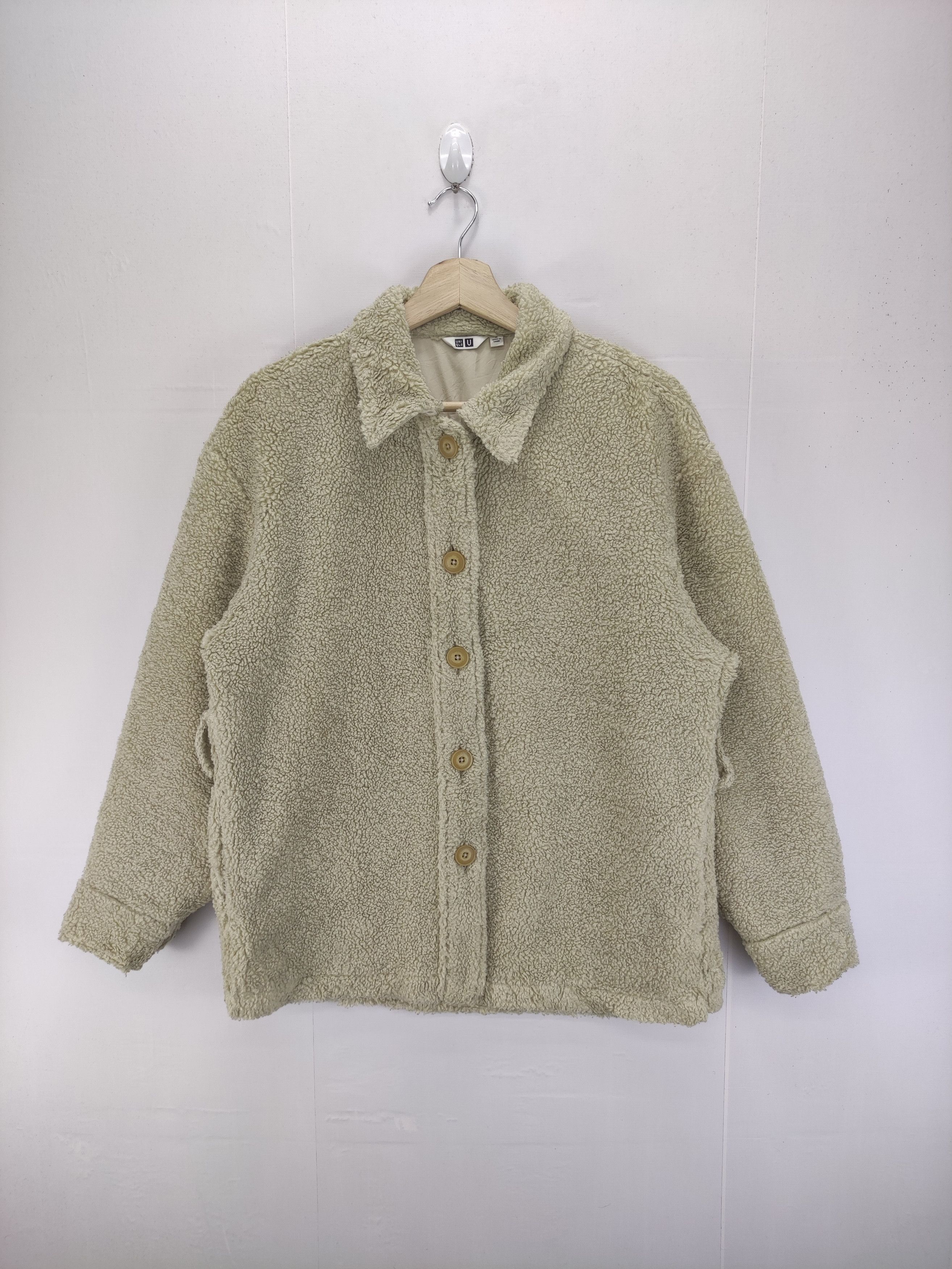 Lemaire × Uniqlo Vintage Lemaire U Uniqlo Sherpa Light Jacket Button Up Size US M / EU 48-50 / 2 - 1 Thumbnail