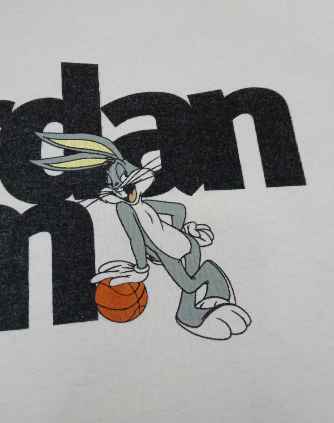 Jordan Brand × Vintage × Warner Bros Vintage 90s Space Jam : Michael Jordan x Bugs Bunny T-shirt Size US L / EU 52-54 / 3 - 7 Thumbnail
