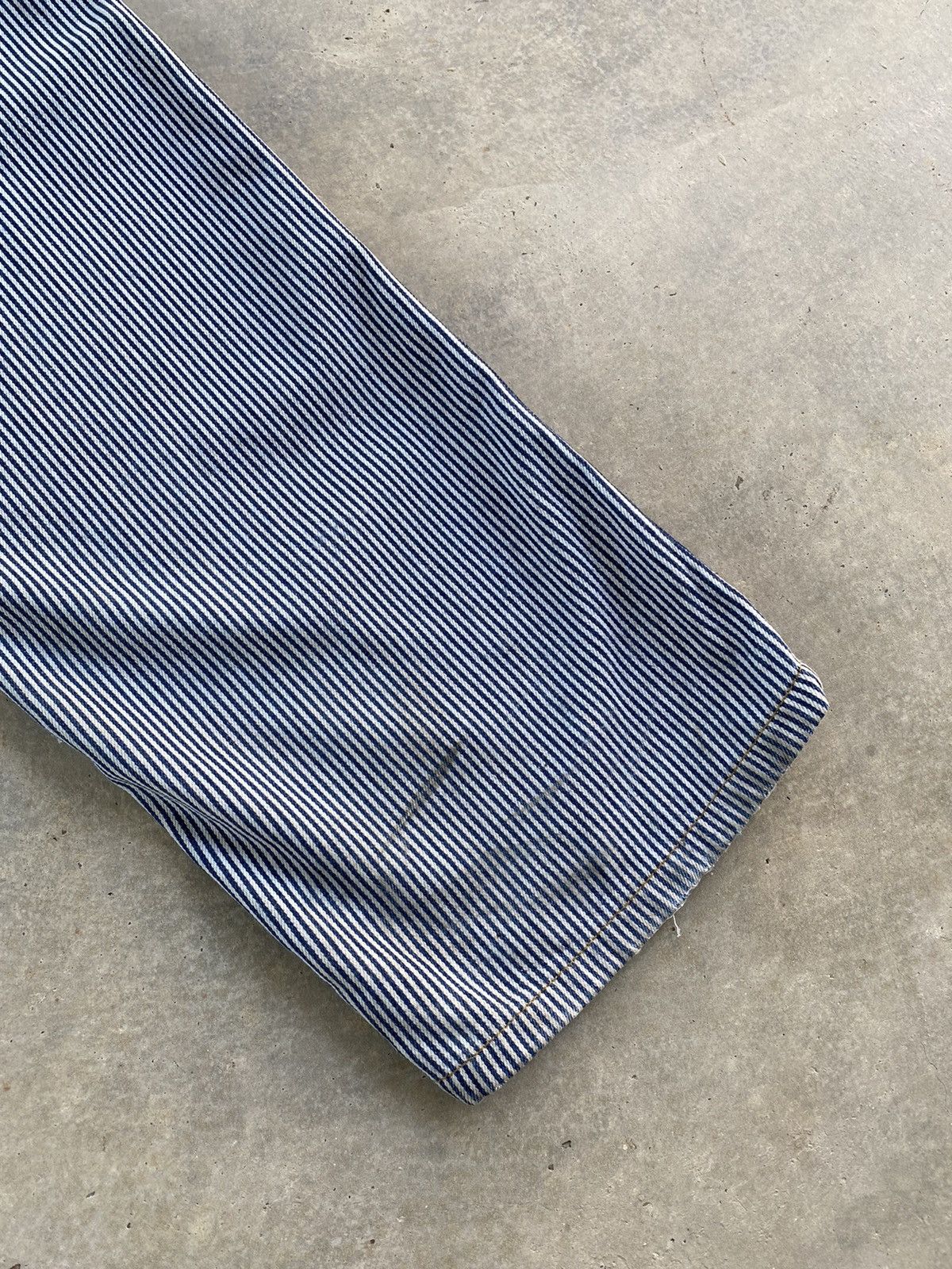 Japanese Brand Vintage Nap Of The Earth Distressed Denim Pants Size US 34 / EU 50 - 7 Thumbnail