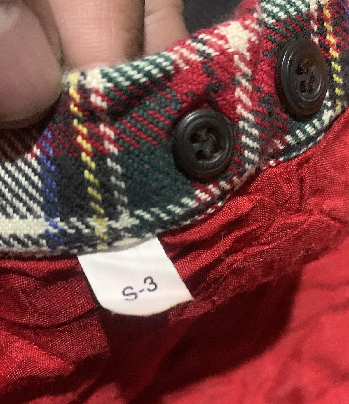 Japanese Brand Vintage Japanese Brand J Crew Patchwork Flannel Shirt Size US XS / EU 42 / 0 - 5 Thumbnail