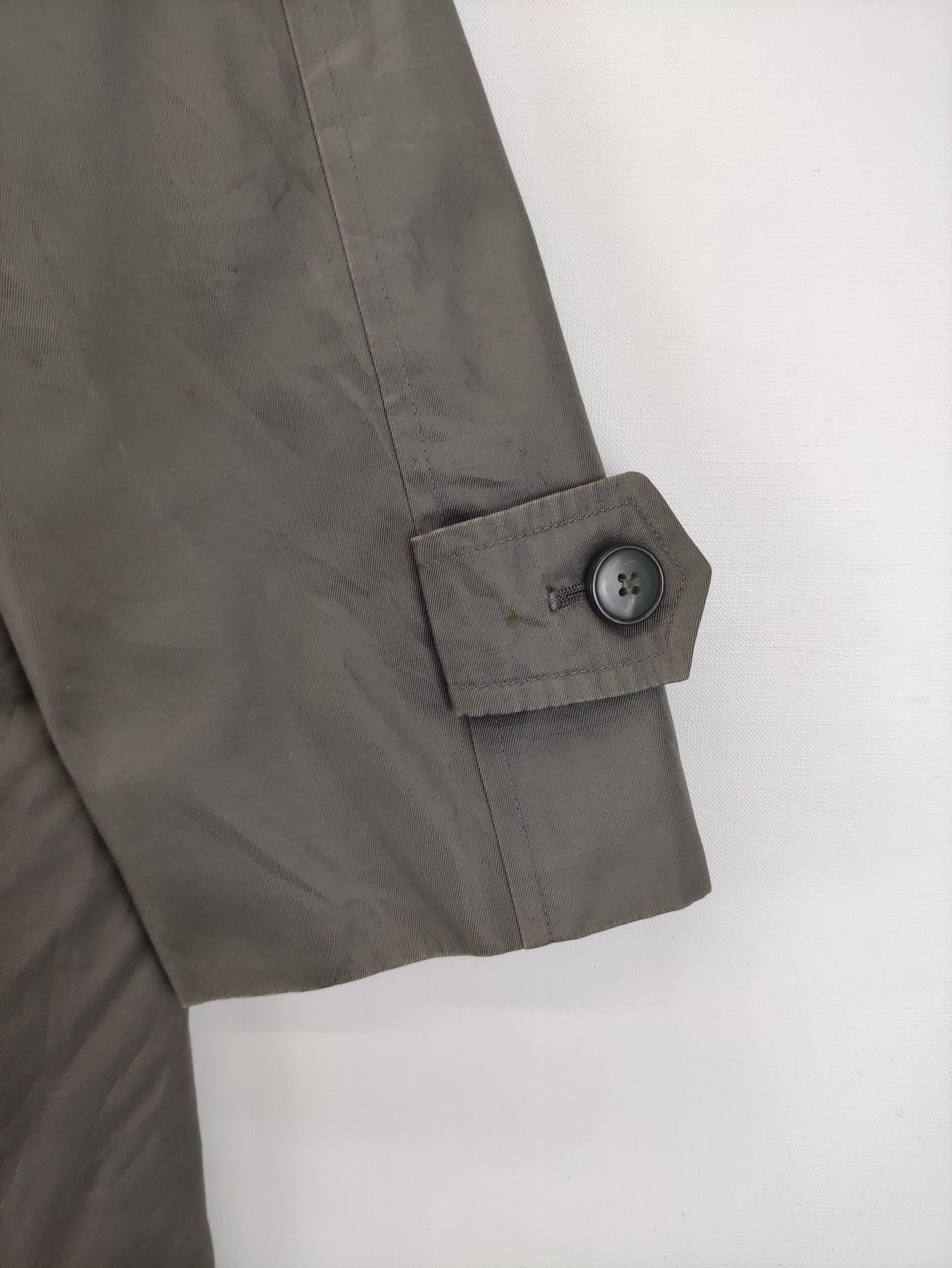 Yves Saint Laurent Vintage Yves Saint Laurent Trench Coat Jacket Size US L / EU 52-54 / 3 - 3 Thumbnail