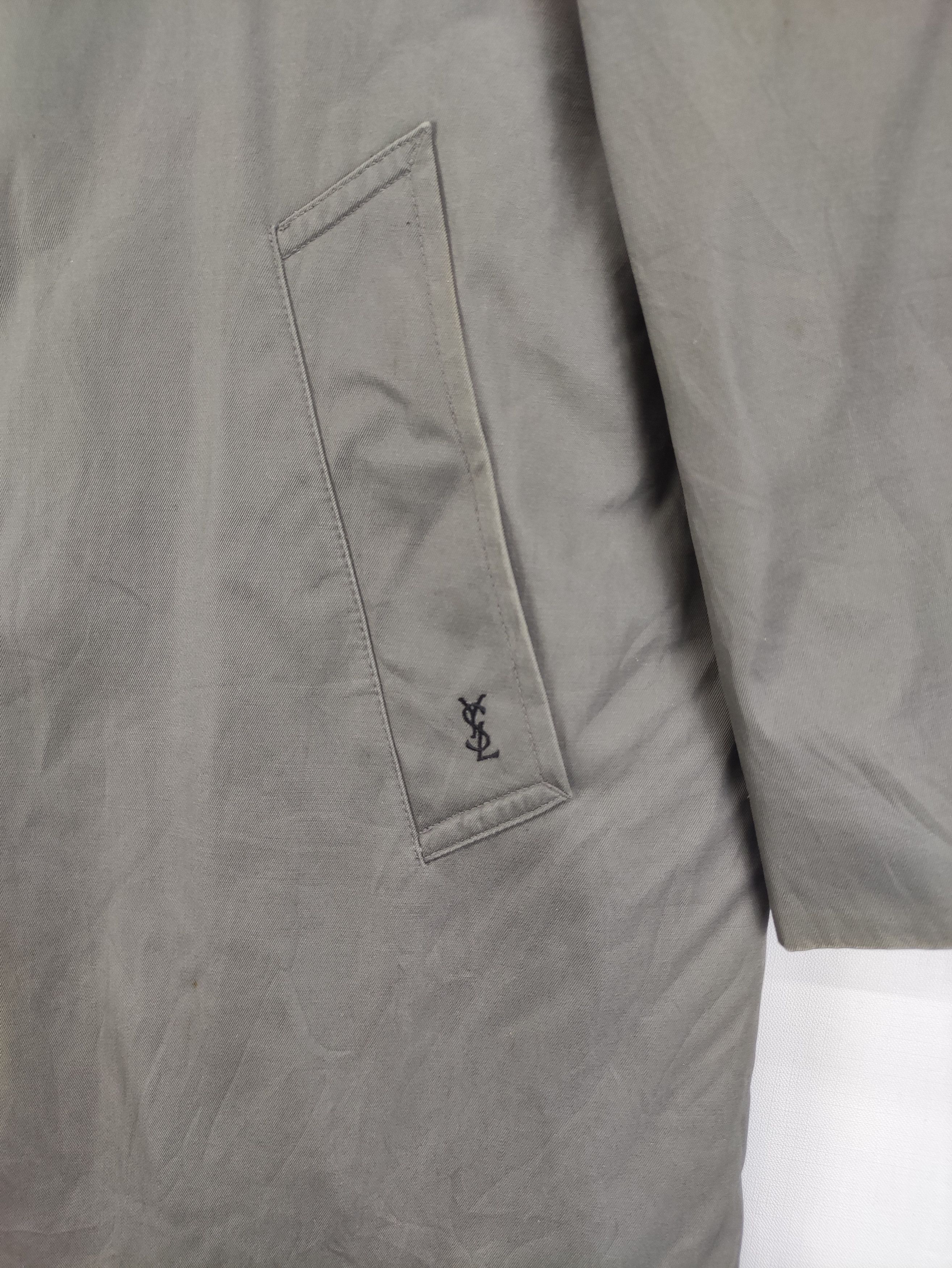 Yves Saint Laurent Vintage Yves Saint Laurent Trench Coat Jacket Size US L / EU 52-54 / 3 - 2 Thumbnail