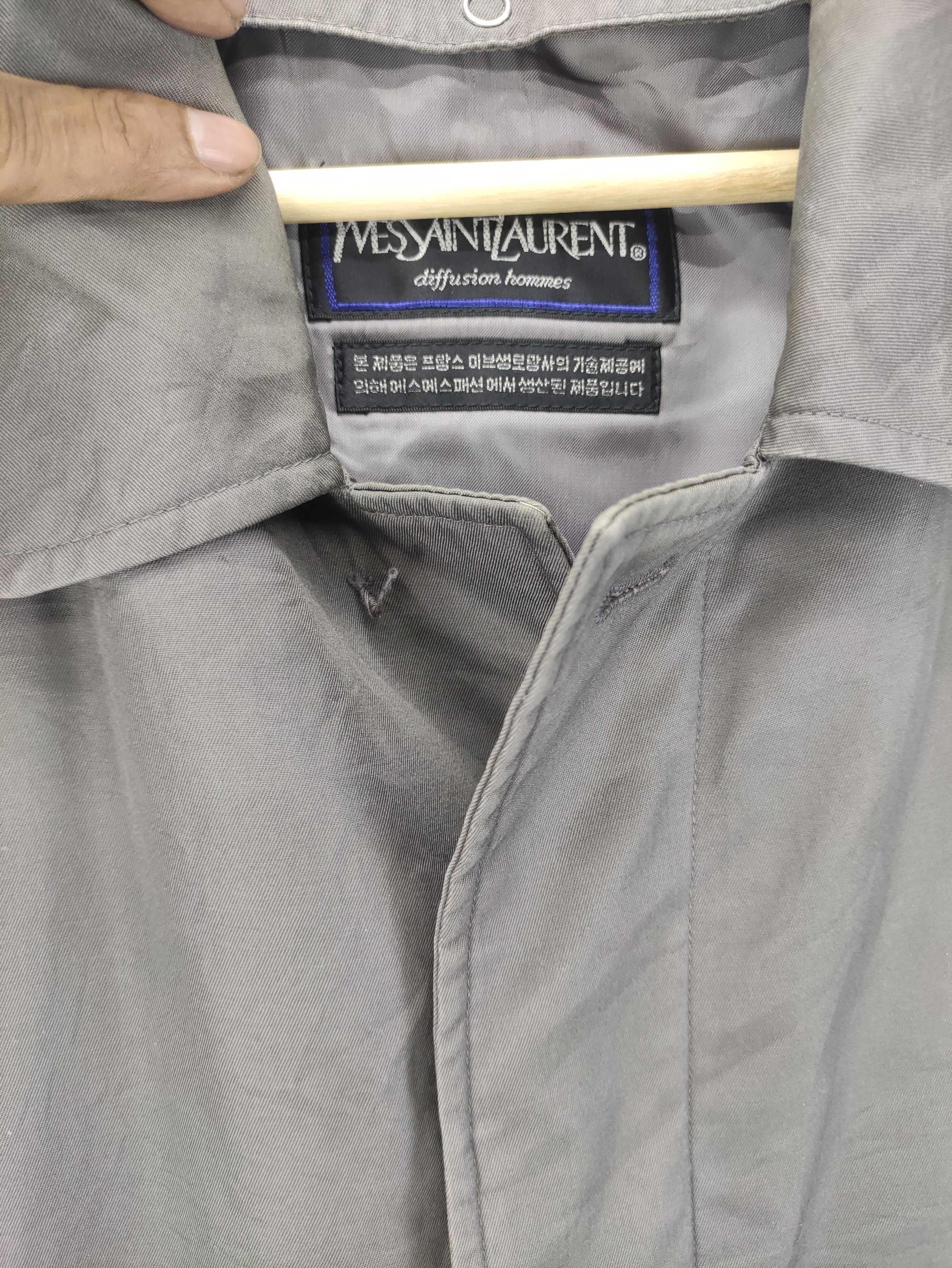 Yves Saint Laurent Vintage Yves Saint Laurent Trench Coat Jacket Size US L / EU 52-54 / 3 - 5 Thumbnail