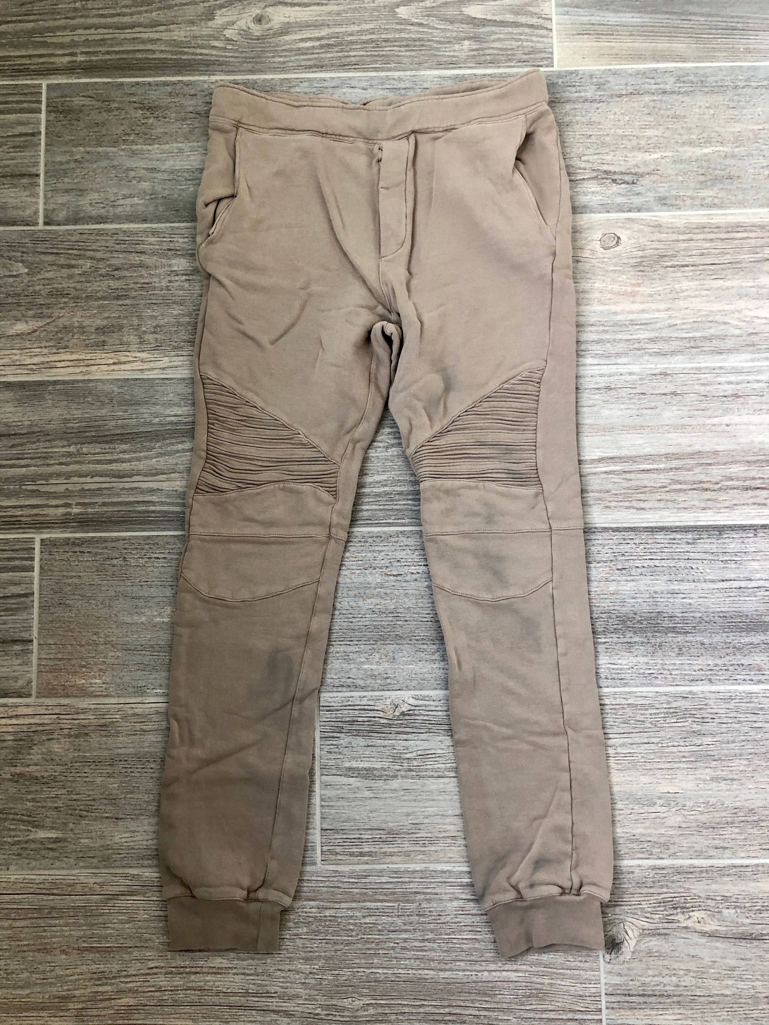 Balmain × Pierre Balmain Balmain Biker Sweatpants Sz S Size US 30 / EU 46 - 1 Thumbnail