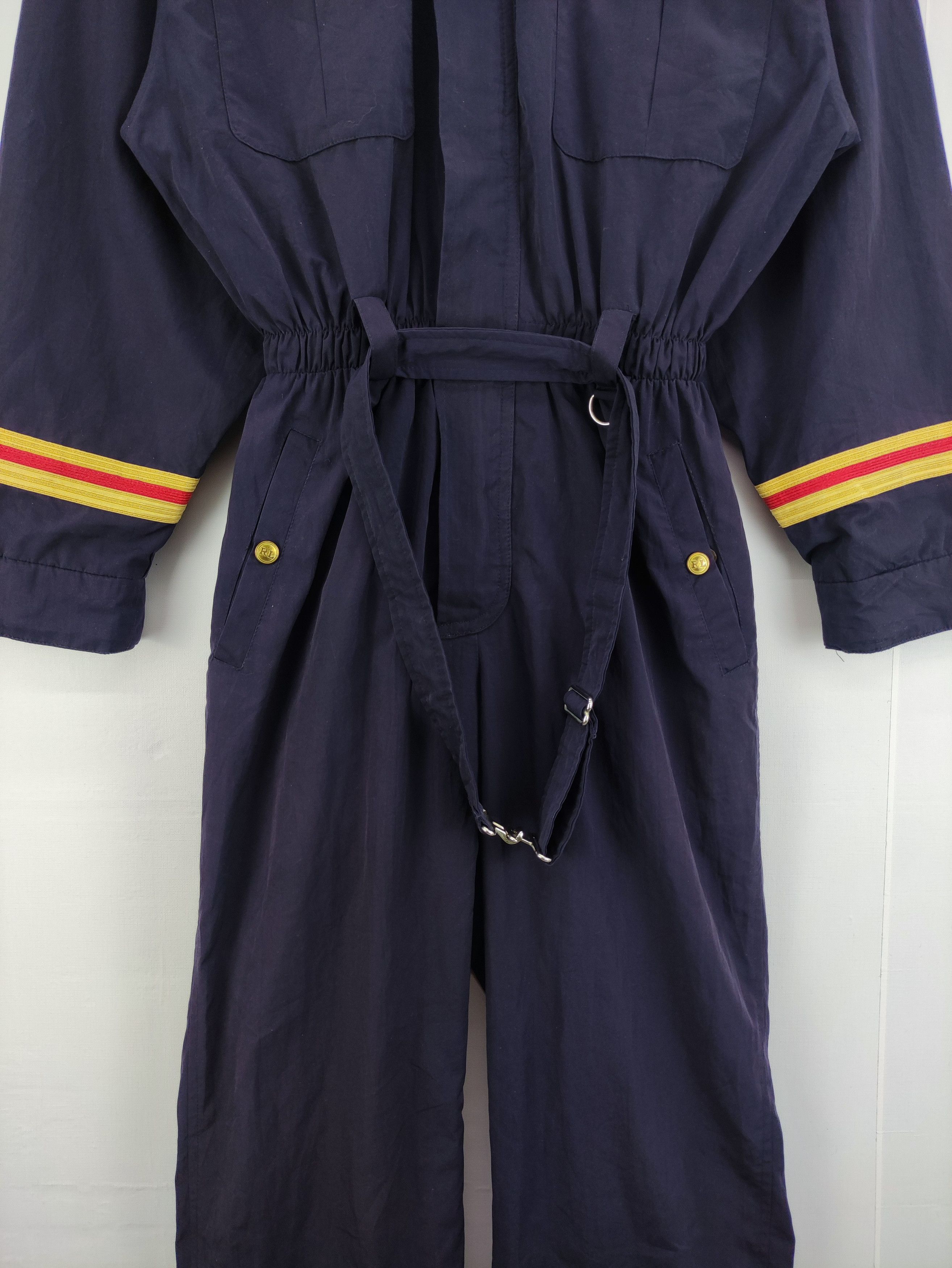 Ralph Lauren Vintage Polo Ralph Lauren Overalls With Hoodie Size US 26 / EU 42 - 4 Thumbnail