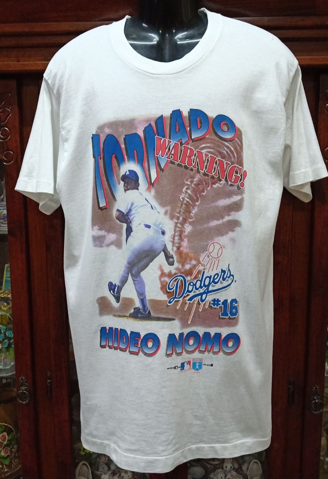 MLB Vintage 90s MLB LA Dodgers : Hideo Nomo T-shirt | Grailed