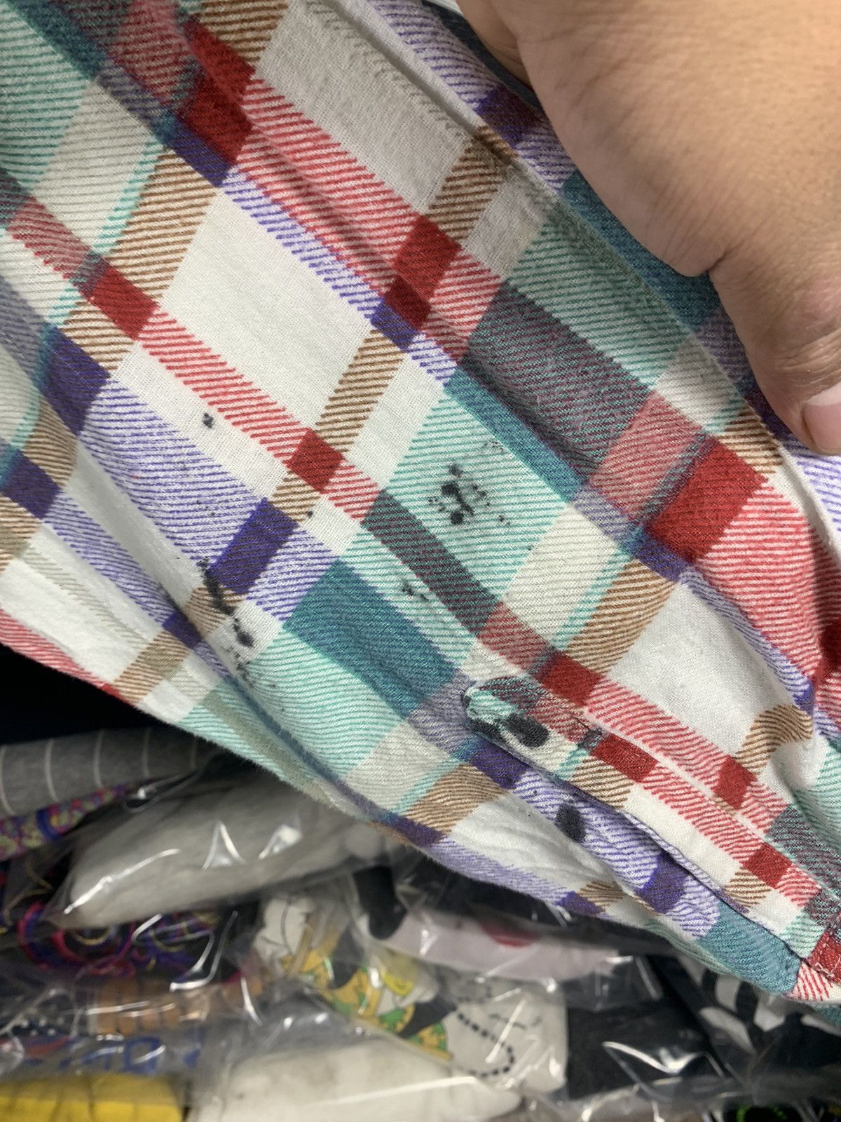 Japanese Brand Vintage 90s Rock Keeper Flannel Shirt Button Ups Size US L / EU 52-54 / 3 - 4 Thumbnail