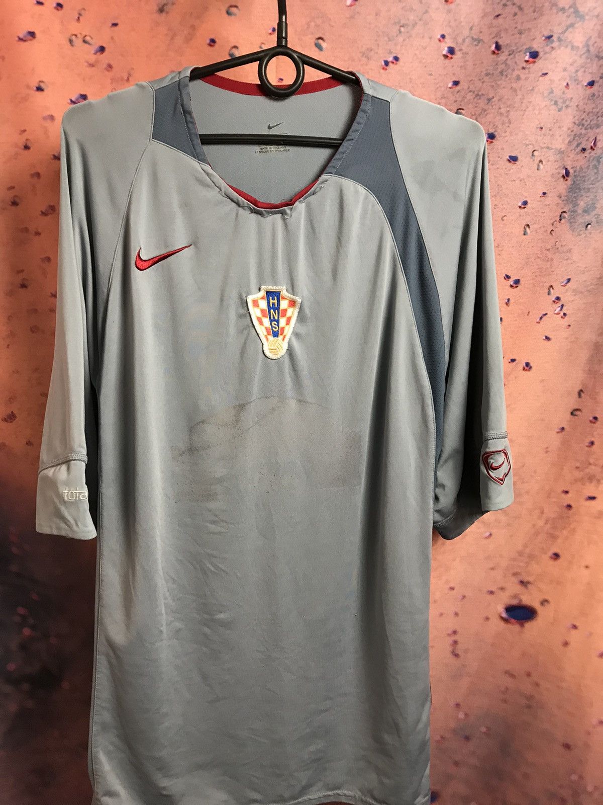Vintage Vintage Nike Croatia soccer jersey Size US L / EU 52-54 / 3 - 2 Thumbnail