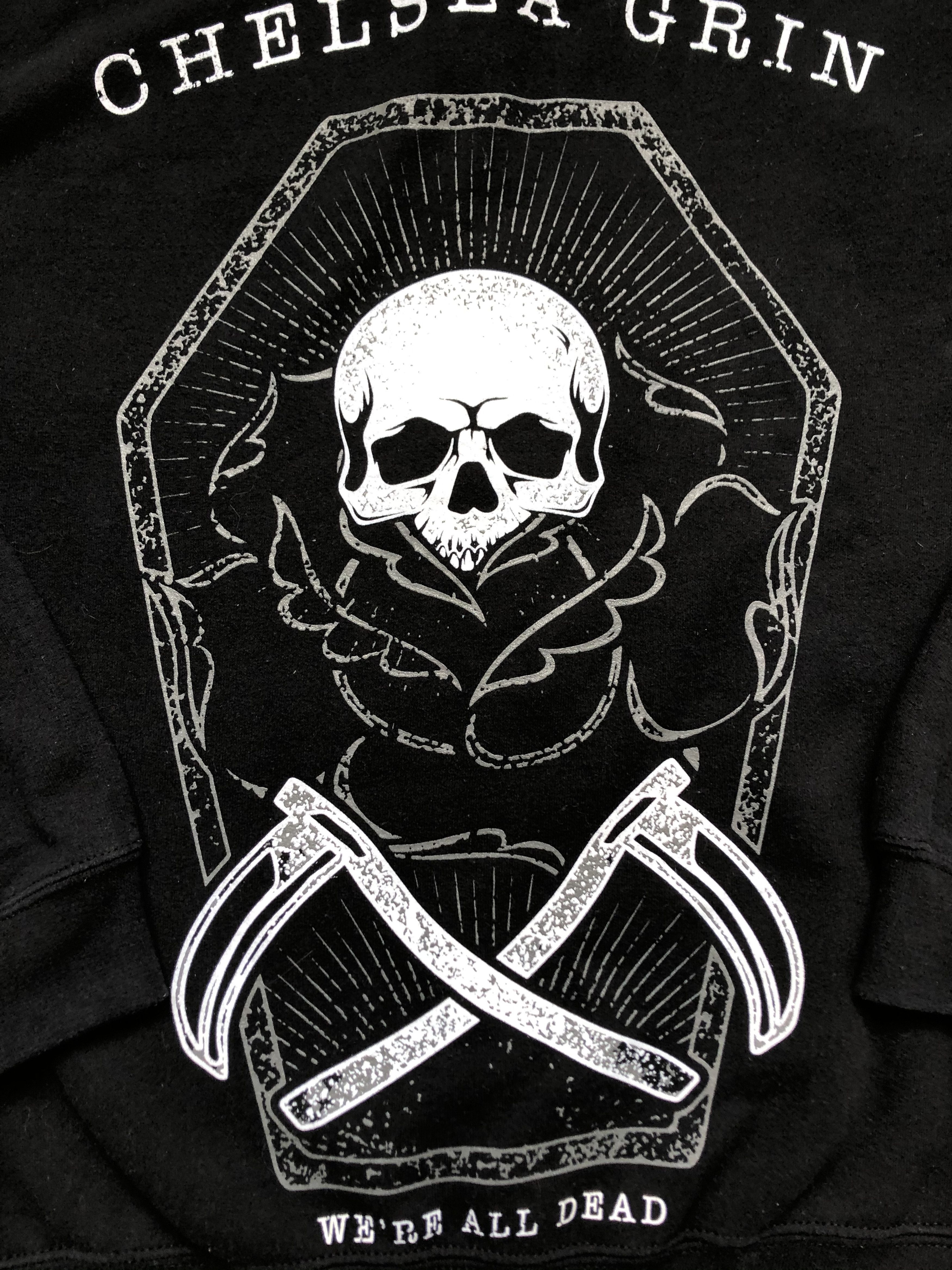 Band Tees Vintage Chelsea Grin Hoodie Zip Metal Deathcore Band Y2K Size US S / EU 44-46 / 1 - 4 Thumbnail