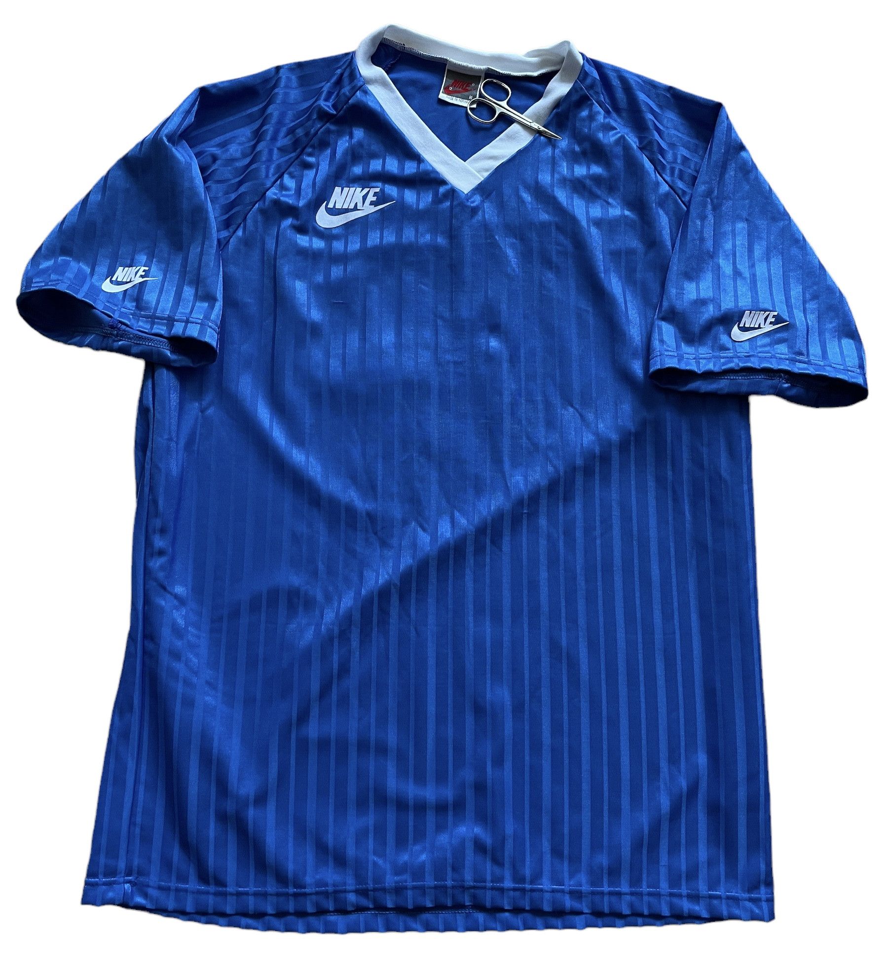 Vintage Nike 80's Vintage #9 Football Jersey Tee Rare Y2K Sport Size US M / EU 48-50 / 2 - 1 Thumbnail