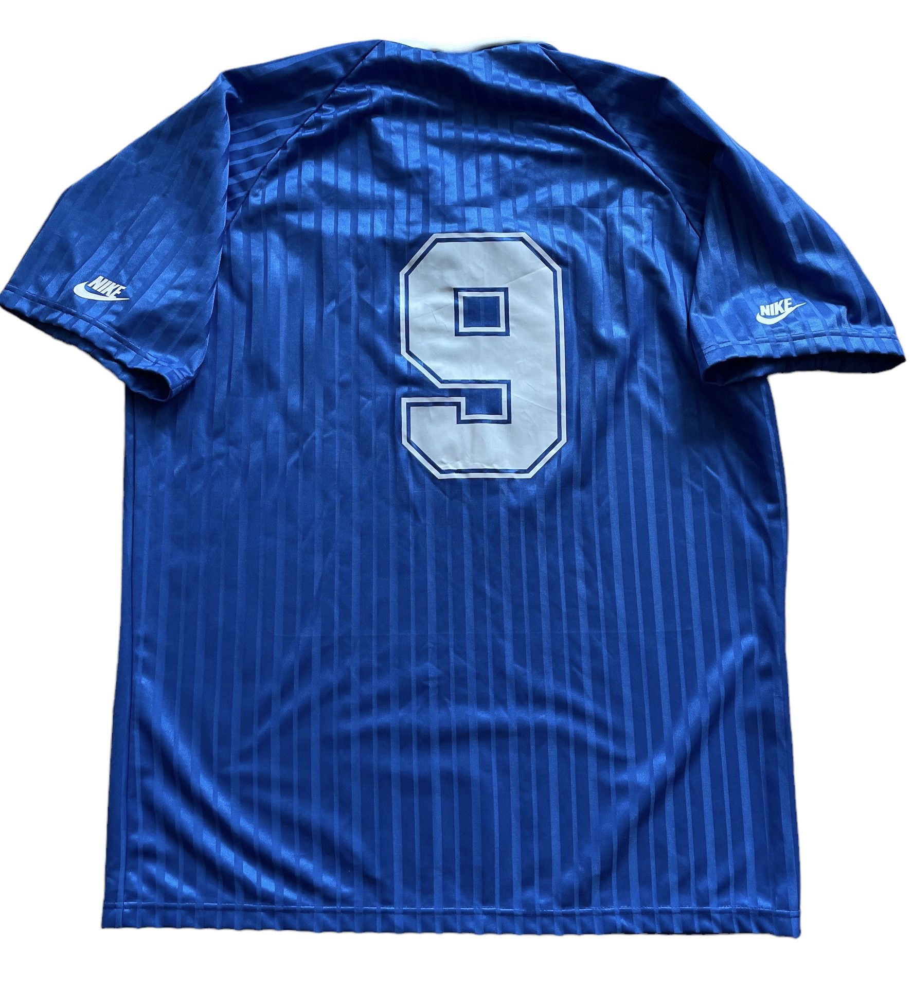 Vintage Nike 80's Vintage #9 Football Jersey Tee Rare Y2K Sport Size US M / EU 48-50 / 2 - 2 Thumbnail