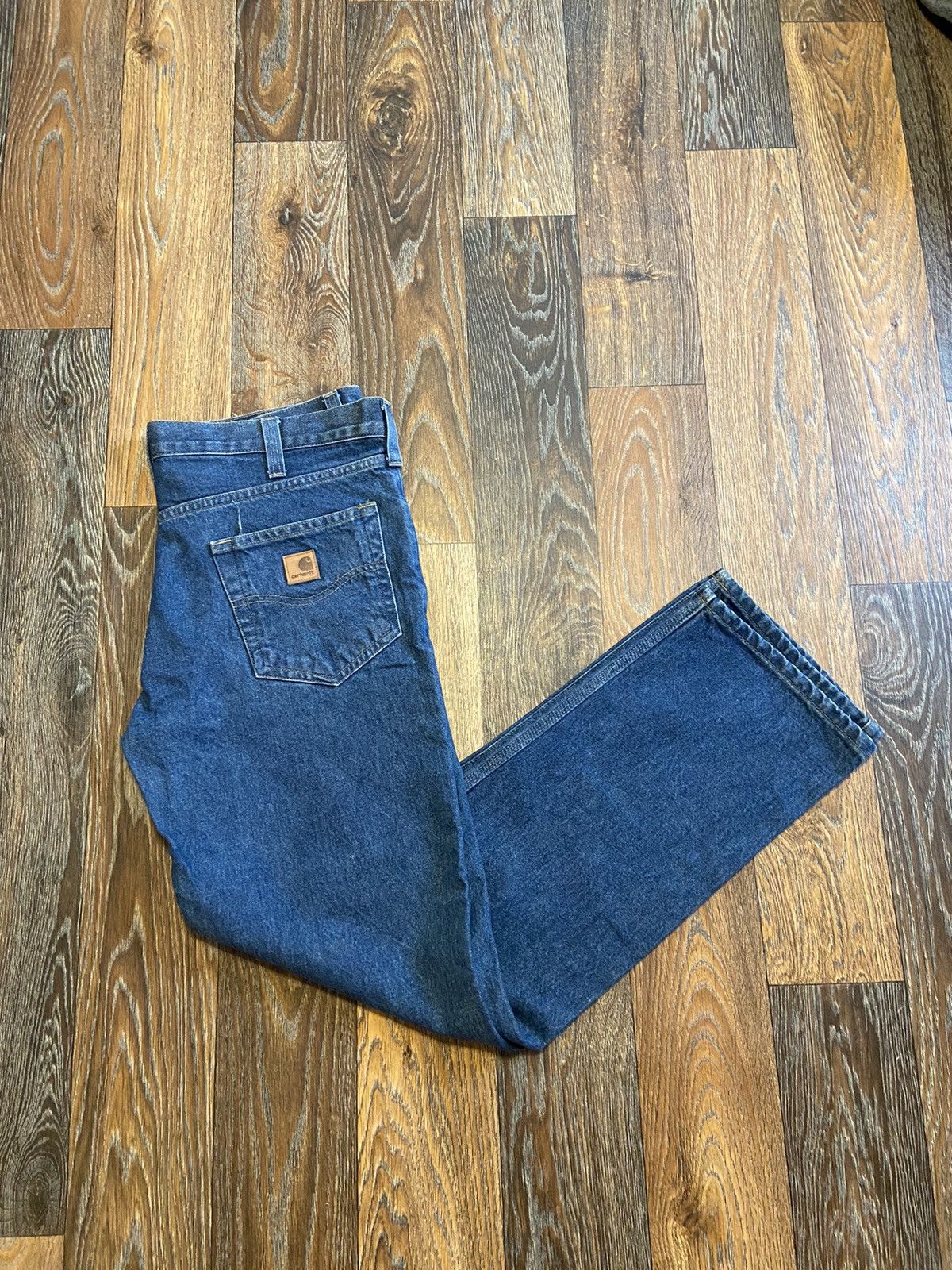 Vintage Vintage Carhartt Work Denim Jeans Grailed