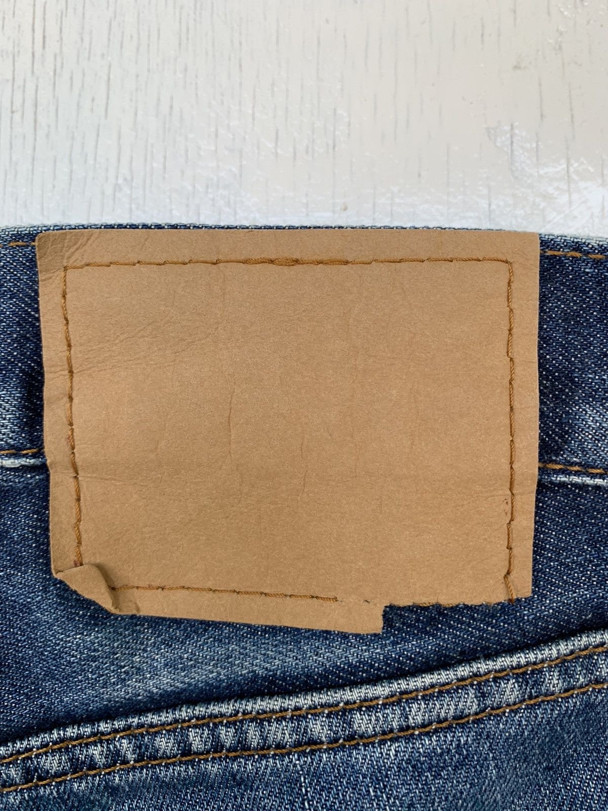 Levi's × Vintage Vintage 80s Levis 505 Distressed Denim Size US 33 - 19 Thumbnail