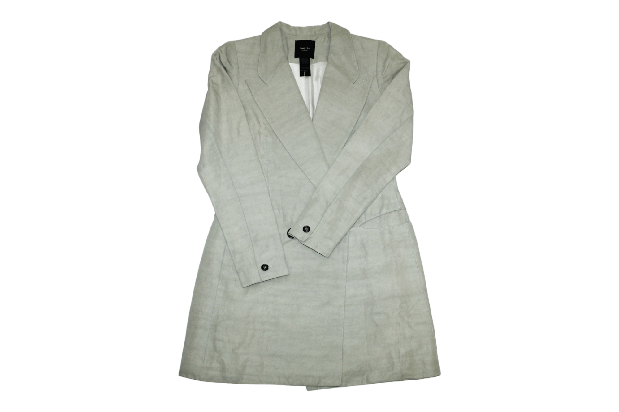 Smythe Les Vestes Ramie Viscose Lightweight Coat