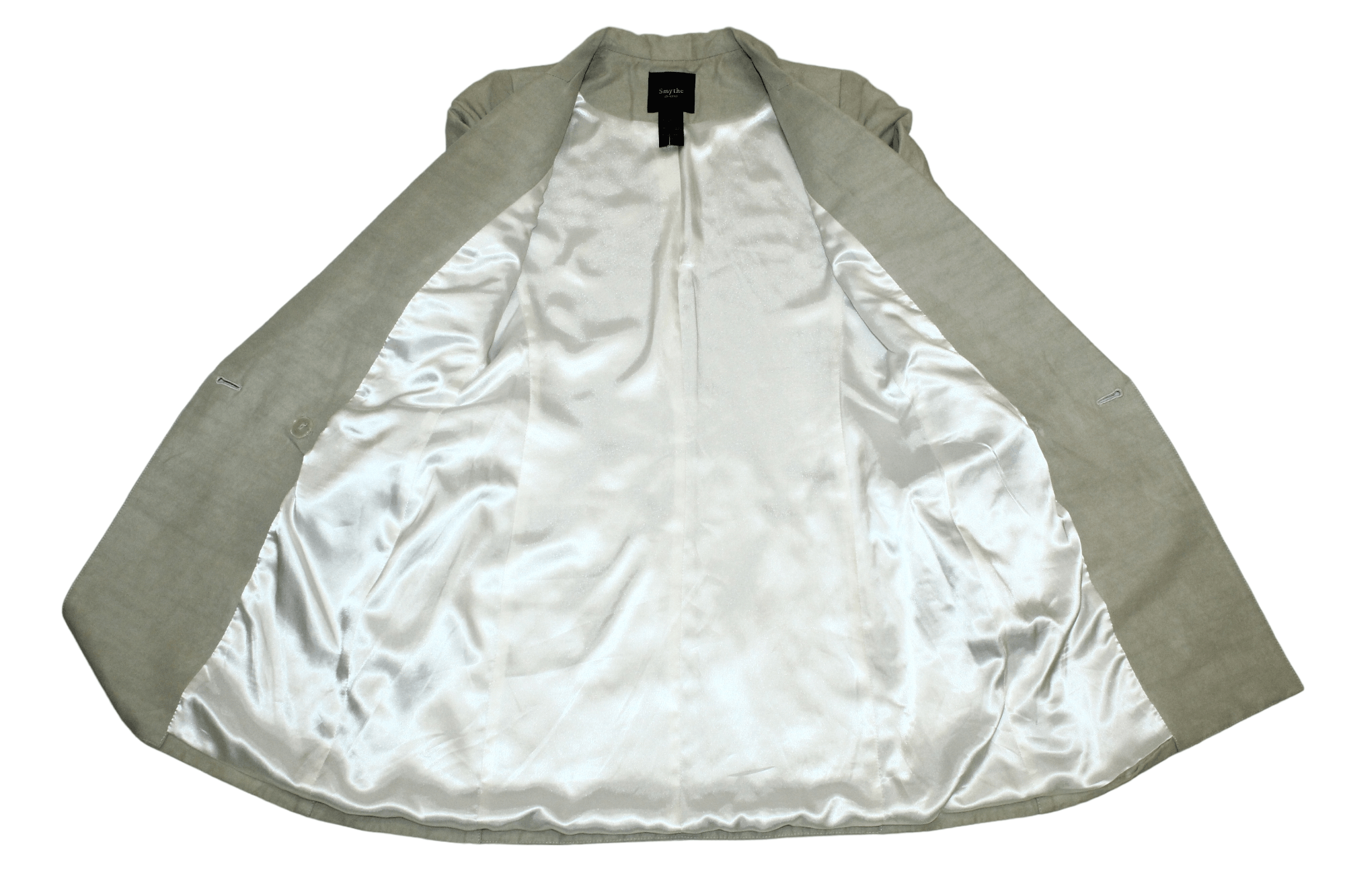 SMYTHE Smythe Les Vestes Ramie Viscose Lightweight Coat Size XS / US 0-2 / IT 36-38 - 9 Thumbnail