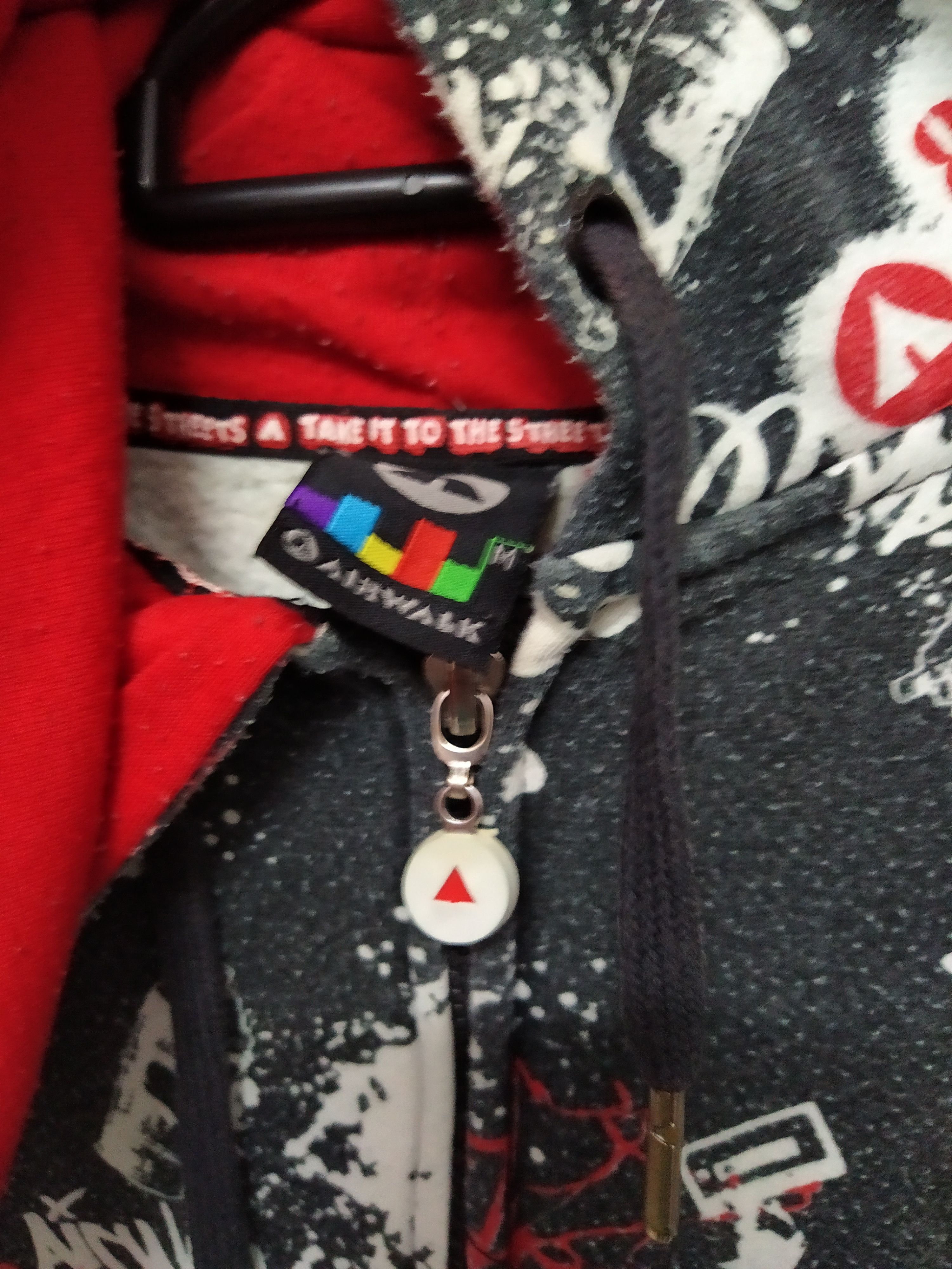 Airwalk × Vintage 90s AIRWALK FULL PRINT HOODIE SWEATSHIRT (B739) Size US L / EU 52-54 / 3 - 3 Thumbnail