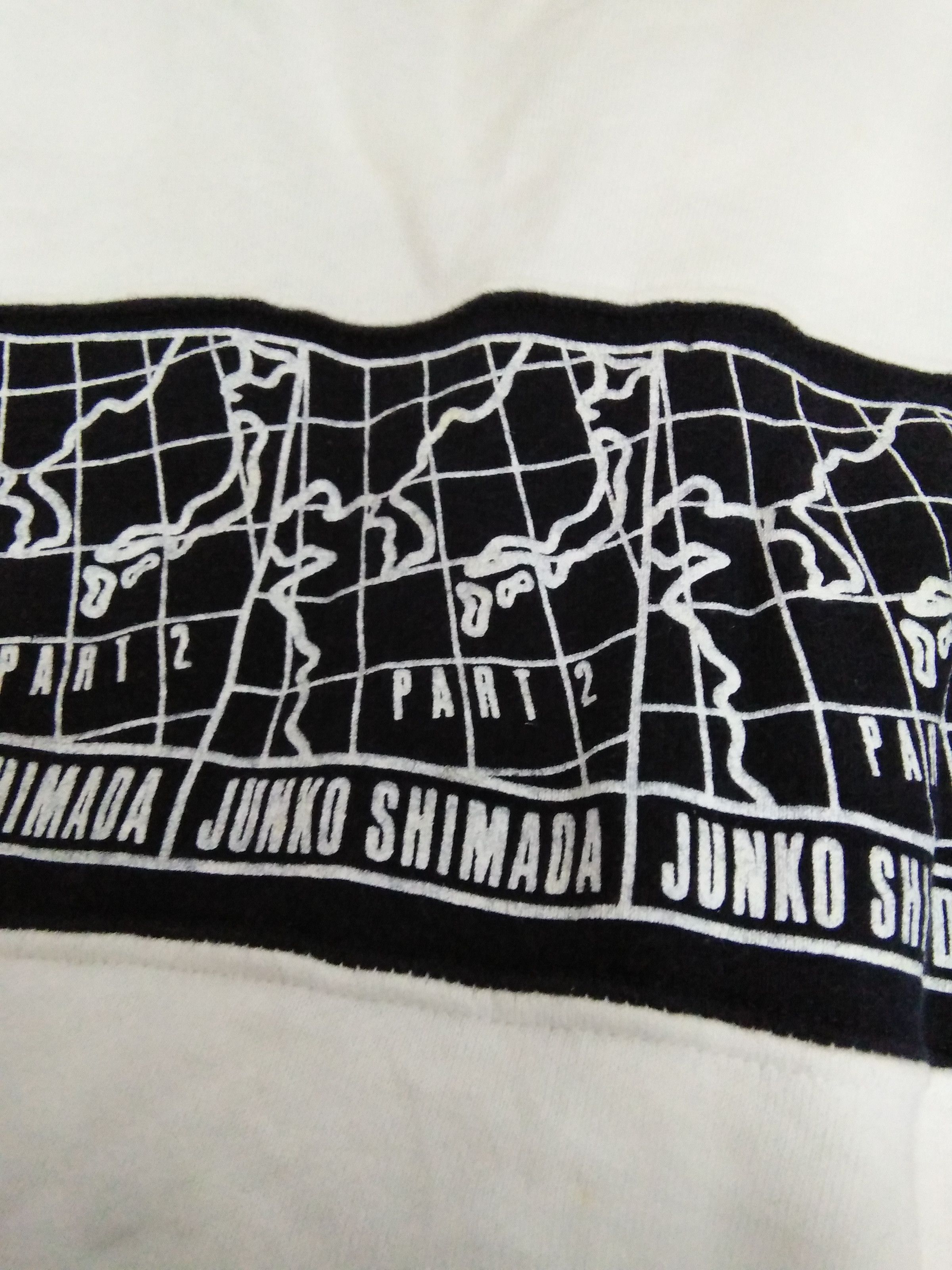 Junko Shimada × Vintage vtg JUNKO SHIMADA JAPAN MAP SWEATSHIRT (A265) Size US M / EU 48-50 / 2 - 3 Thumbnail